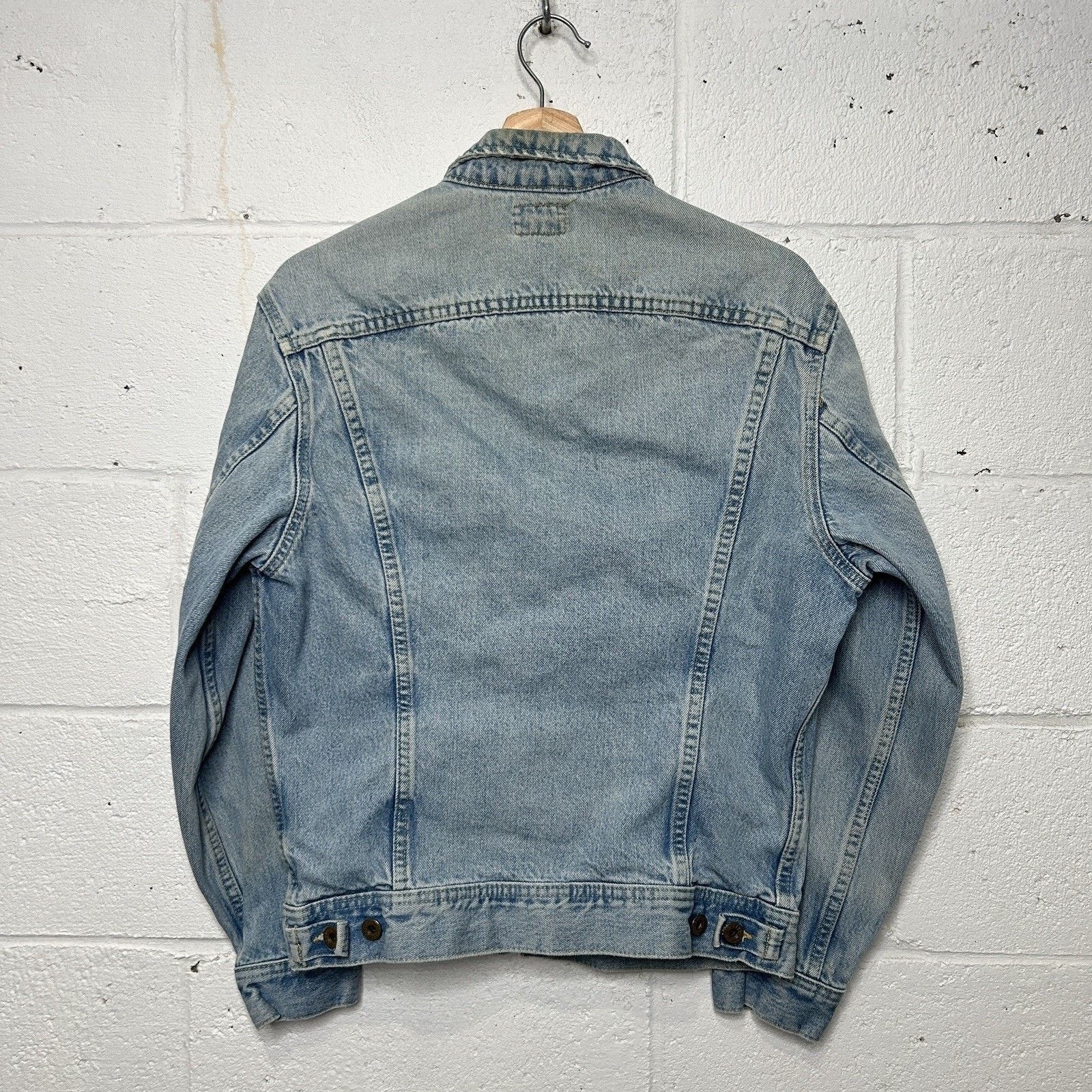 Lee Vintage Lee Dungarees Denim Trucker Jacket “Light Wash” Size US S / EU 44-46 / 1 - 2 Thumbnail
