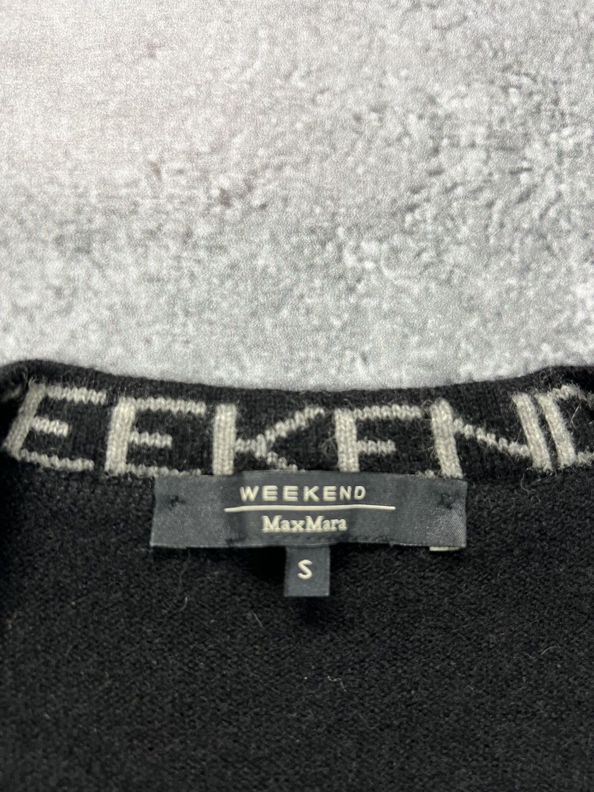Weekend Max Mara Weekend Max Mara Cashmere Black Sweater Womens Size S / US 4 / IT 40 - 4 Thumbnail