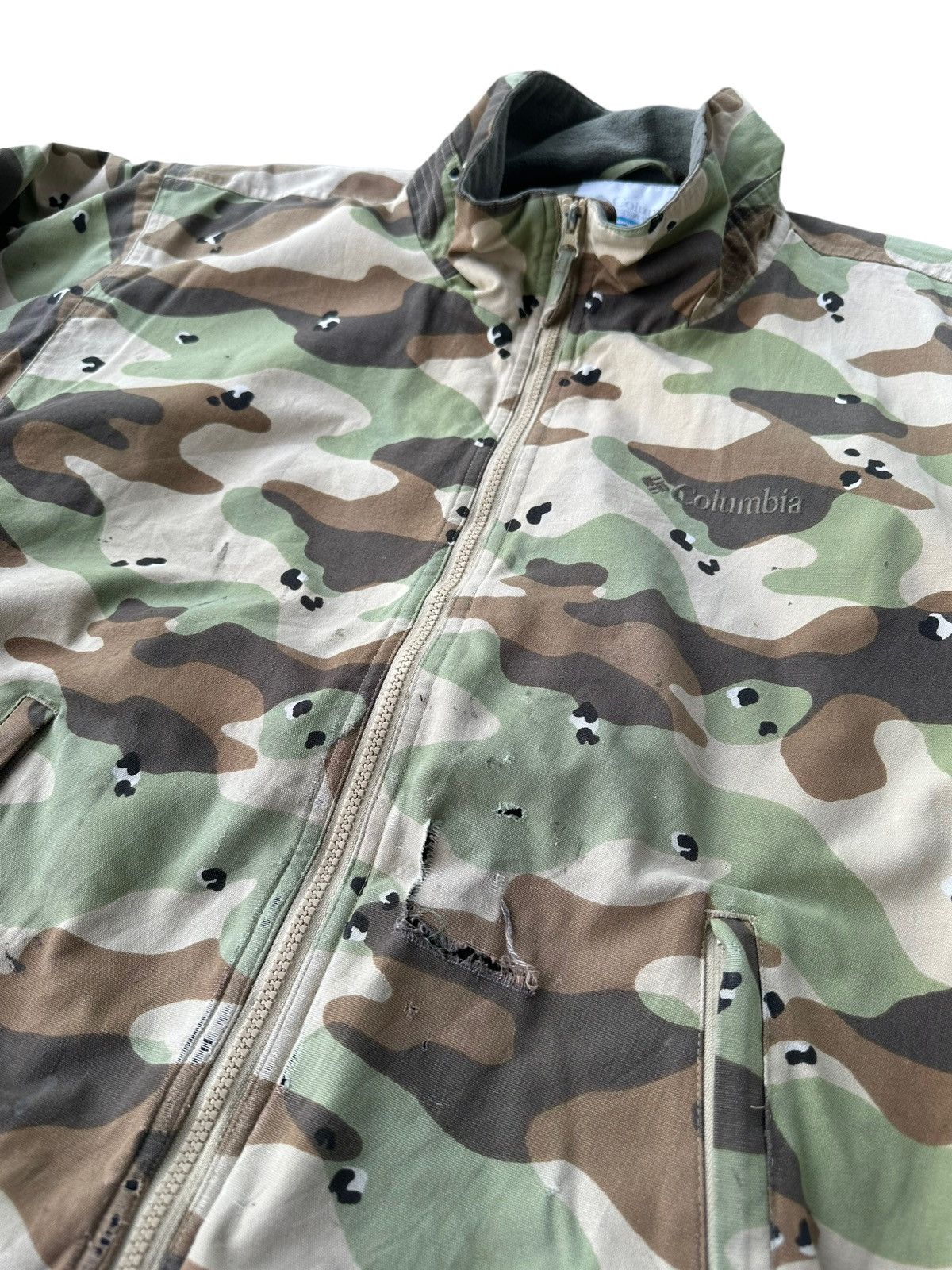Columbia Columbia camo distressed jacket Size US L / EU 52-54 / 3 - 4 Thumbnail