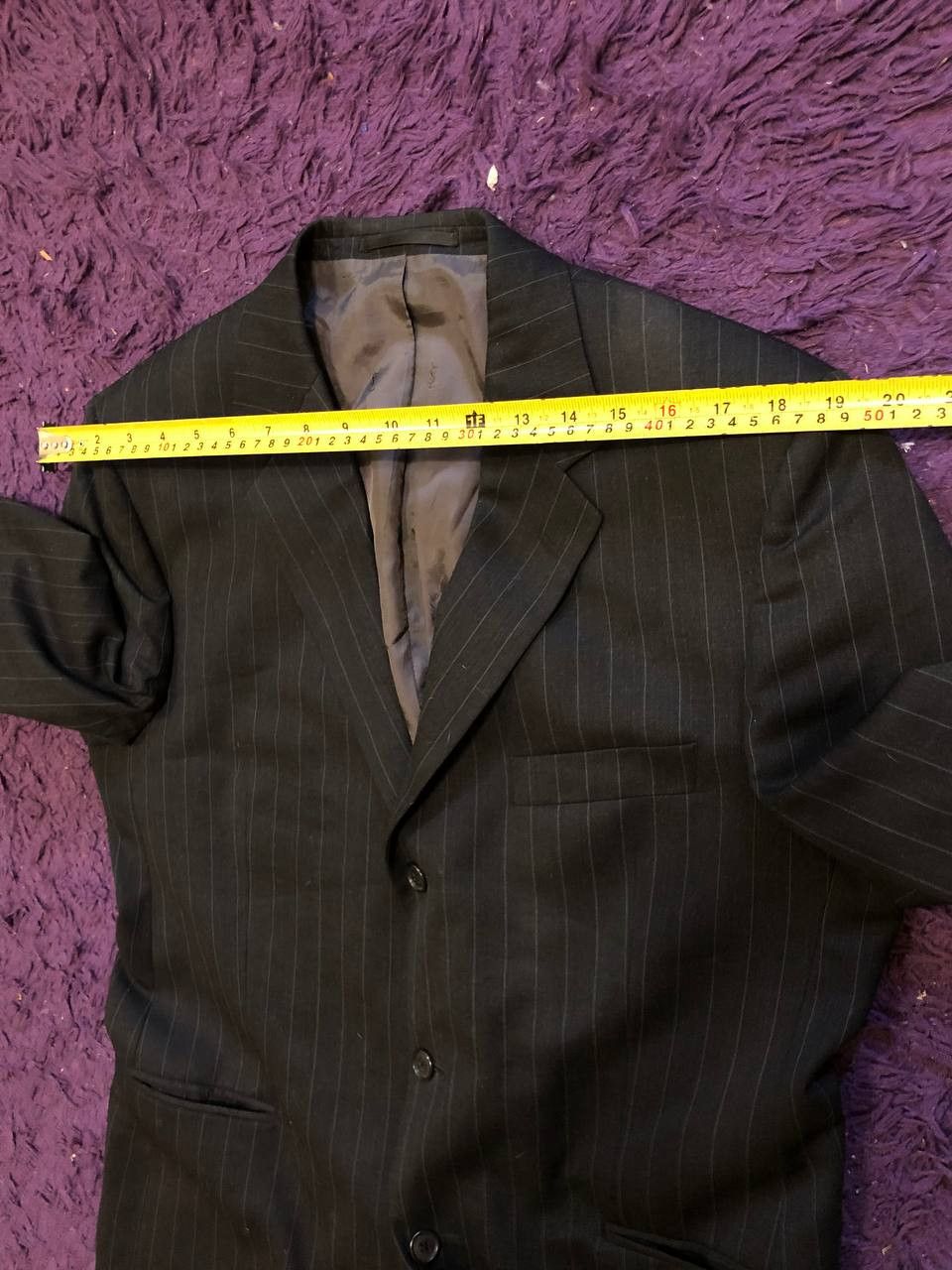 Yves Saint Laurent Vintage Yves Saint Laurent YSL Wool Cashmere Plaid Blazer Size 52R - 4 Thumbnail