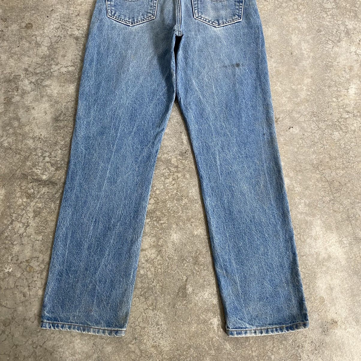 Carhartt Vintage Carhartt Traditional Fit Faded Dirty Jeans Size US 35 - 16 Thumbnail