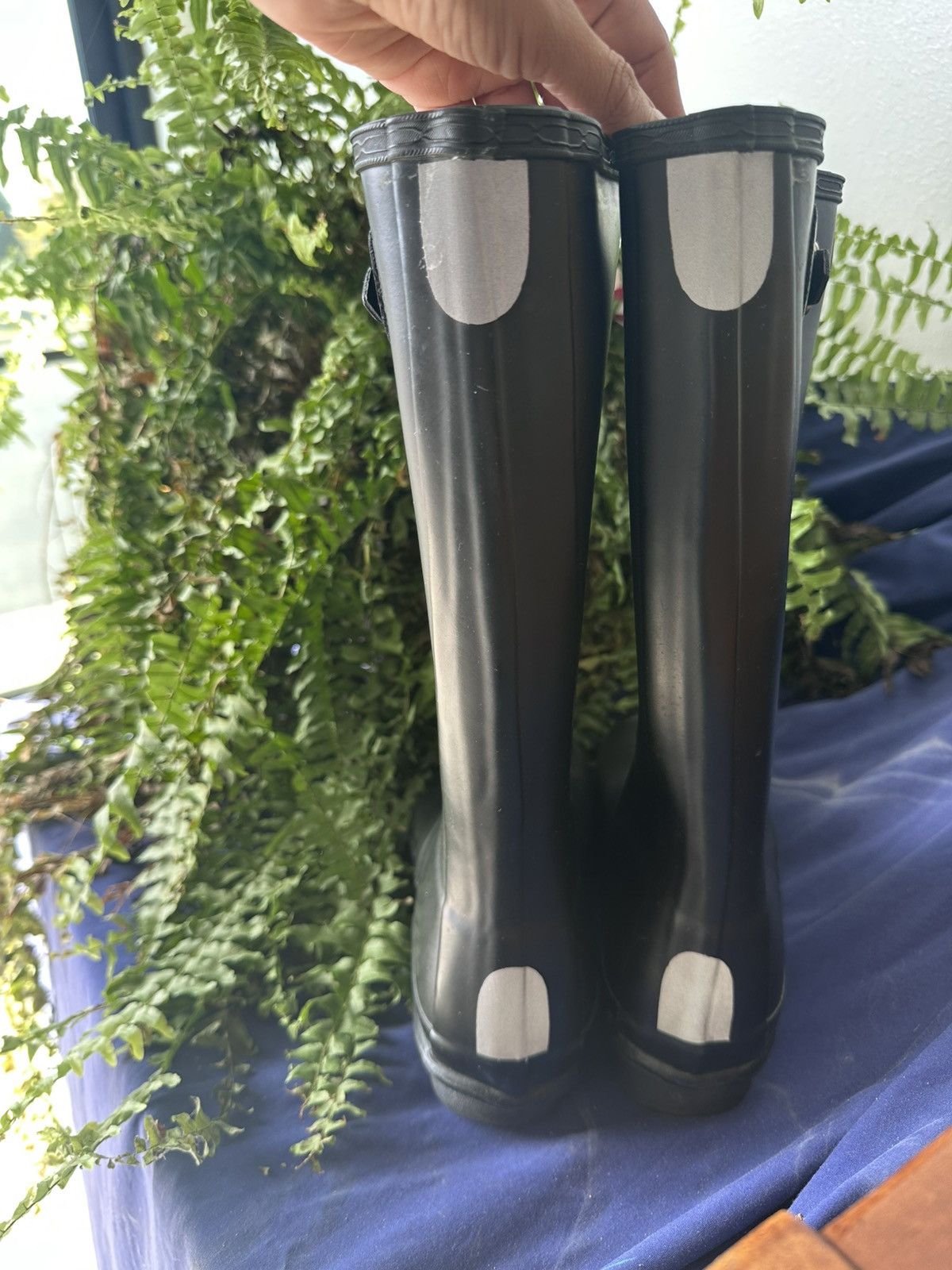 Hunter Hunter Black - Rain Boots Size US 8 / IT 38 - 3 Thumbnail