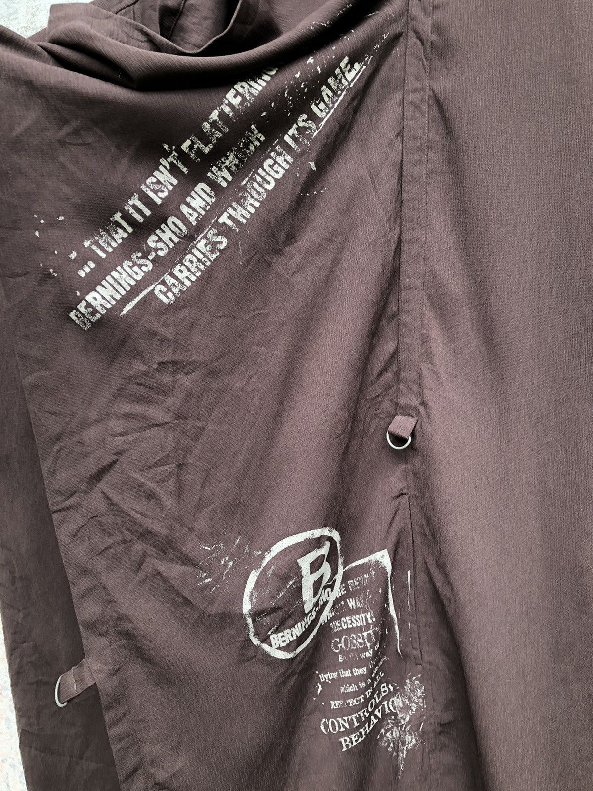 Japanese Brand BERNING SHO PRINTED BONDAGE STRAP SEDITIONARIES KIMONO Size US L / EU 52-54 / 3 - 9 Thumbnail