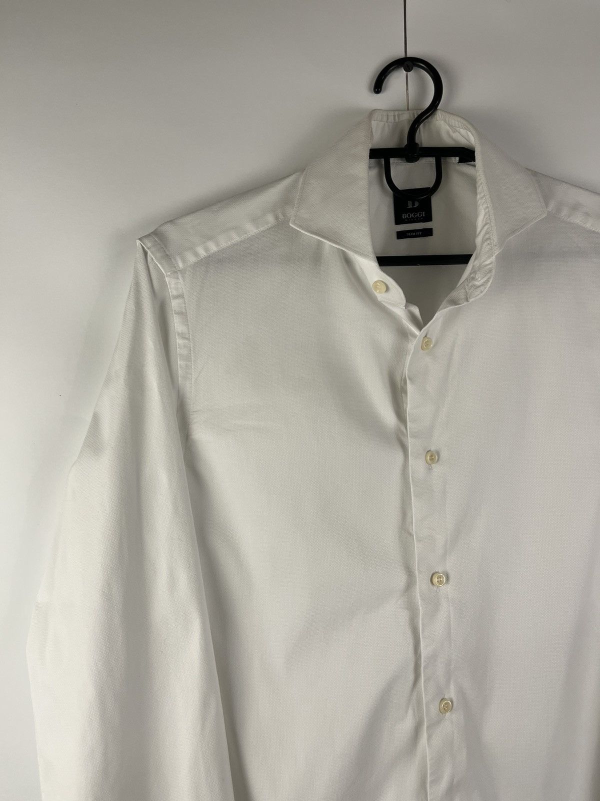 Boggi Boggi Milano Luxury Cotton Long Sleeve Shirt Button Up Size US S / EU 44-46 / 1 - 2 Thumbnail