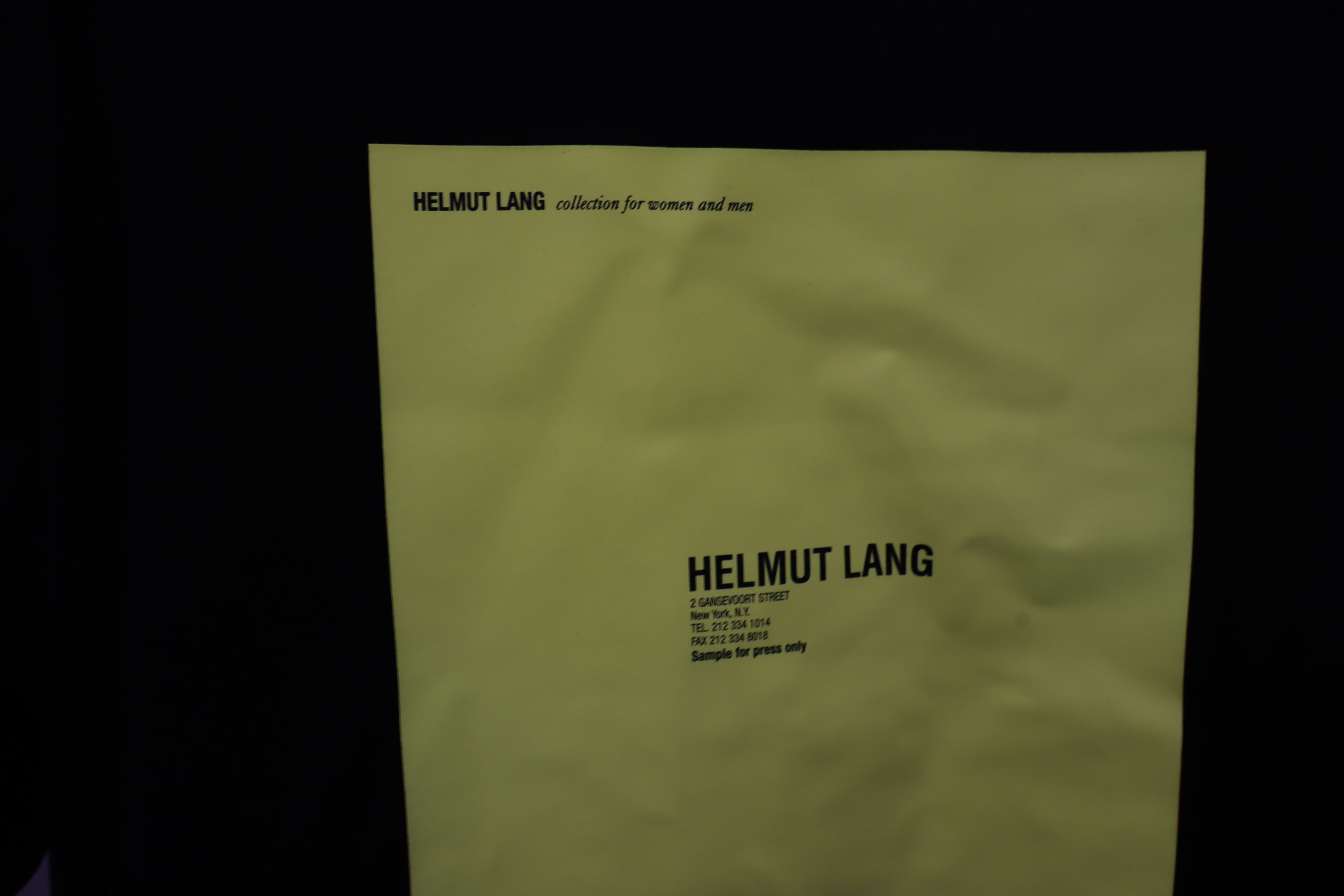 Helmut Lang Confidential t-shirt Size US XXL / EU 58 / 5 - 9 Thumbnail