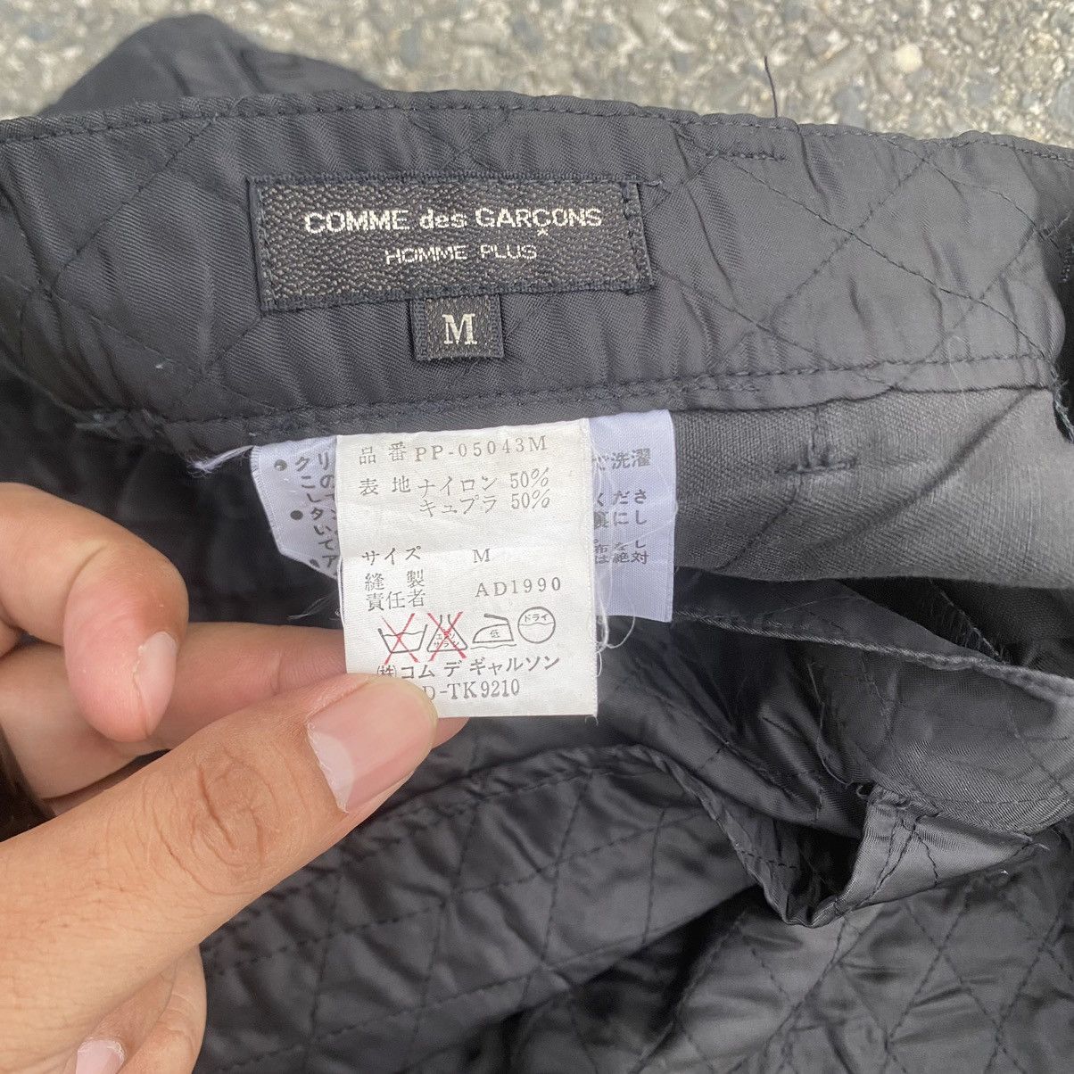 Comme des Garcons Homme Plus 90s Comme des Garcons Homme plus Liner pants Size US 31 - 8 Thumbnail