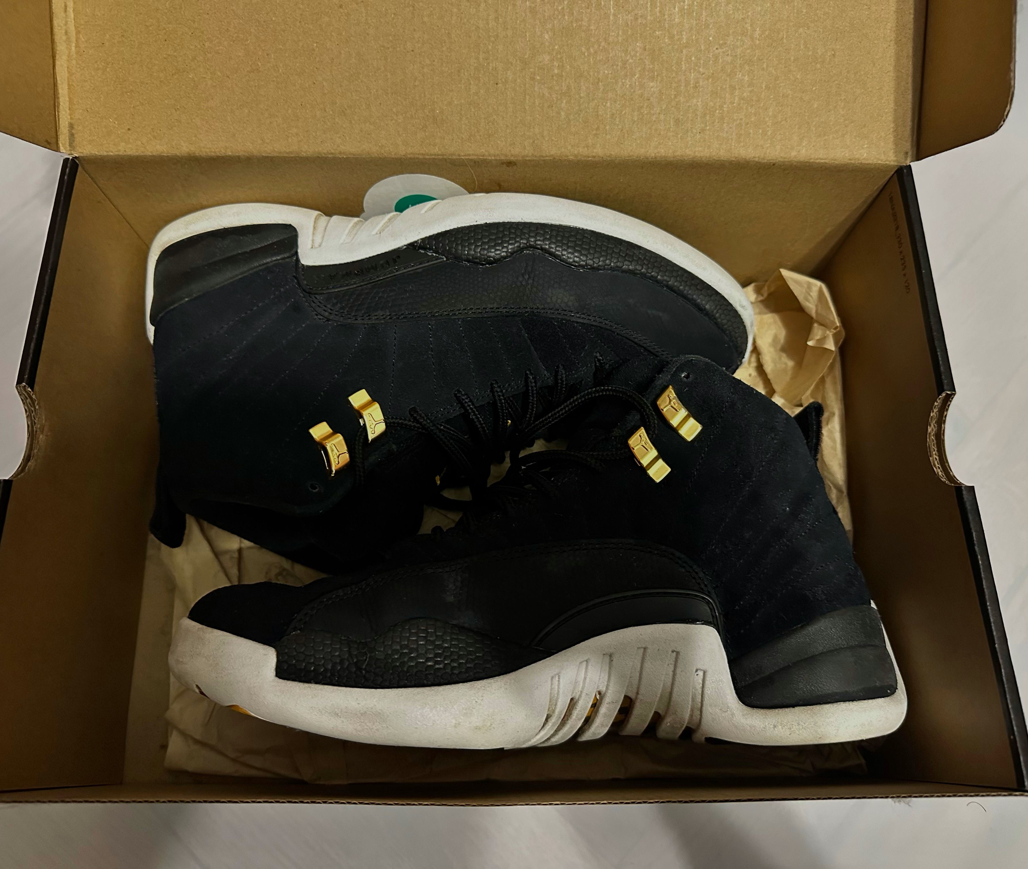 Nike Nike Jordan 12 Retro Reverse Taxi Size US 7.5 / EU 40-41 - 4 Thumbnail