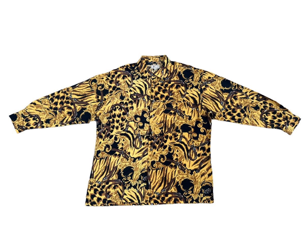 Vintage Vintage Japanese Made FARNESE Long Sleeve Baroque Shirt Size US L / EU 52-54 / 3 - 1 Thumbnail