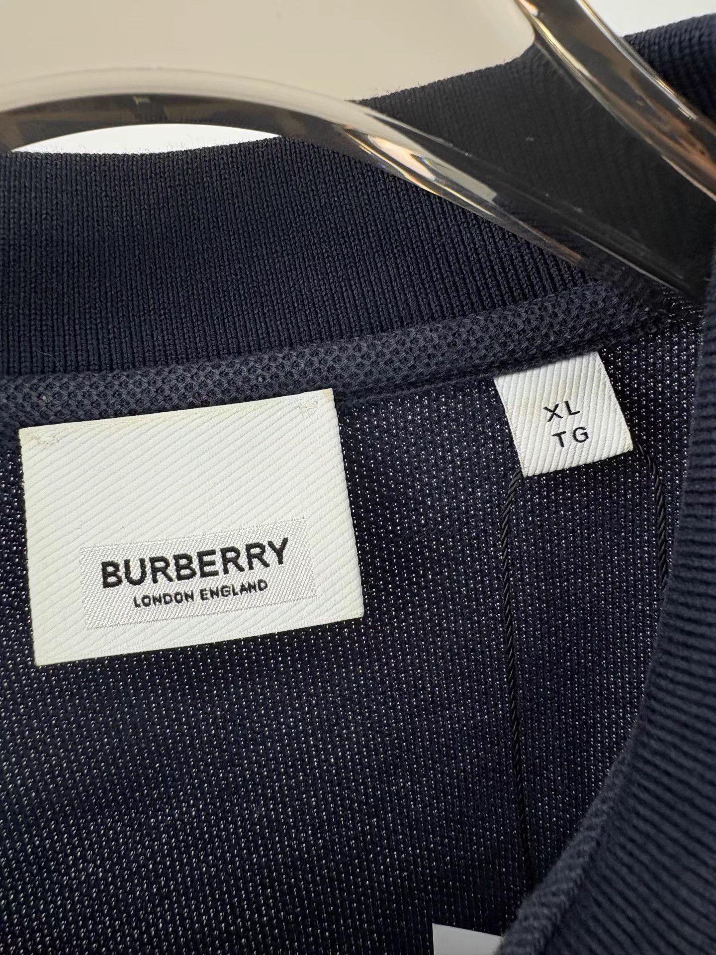 Burberry BURBERRY TB Embroidered Short Sleeve Polo Size US XL / EU 56 / 4 - 4 Thumbnail