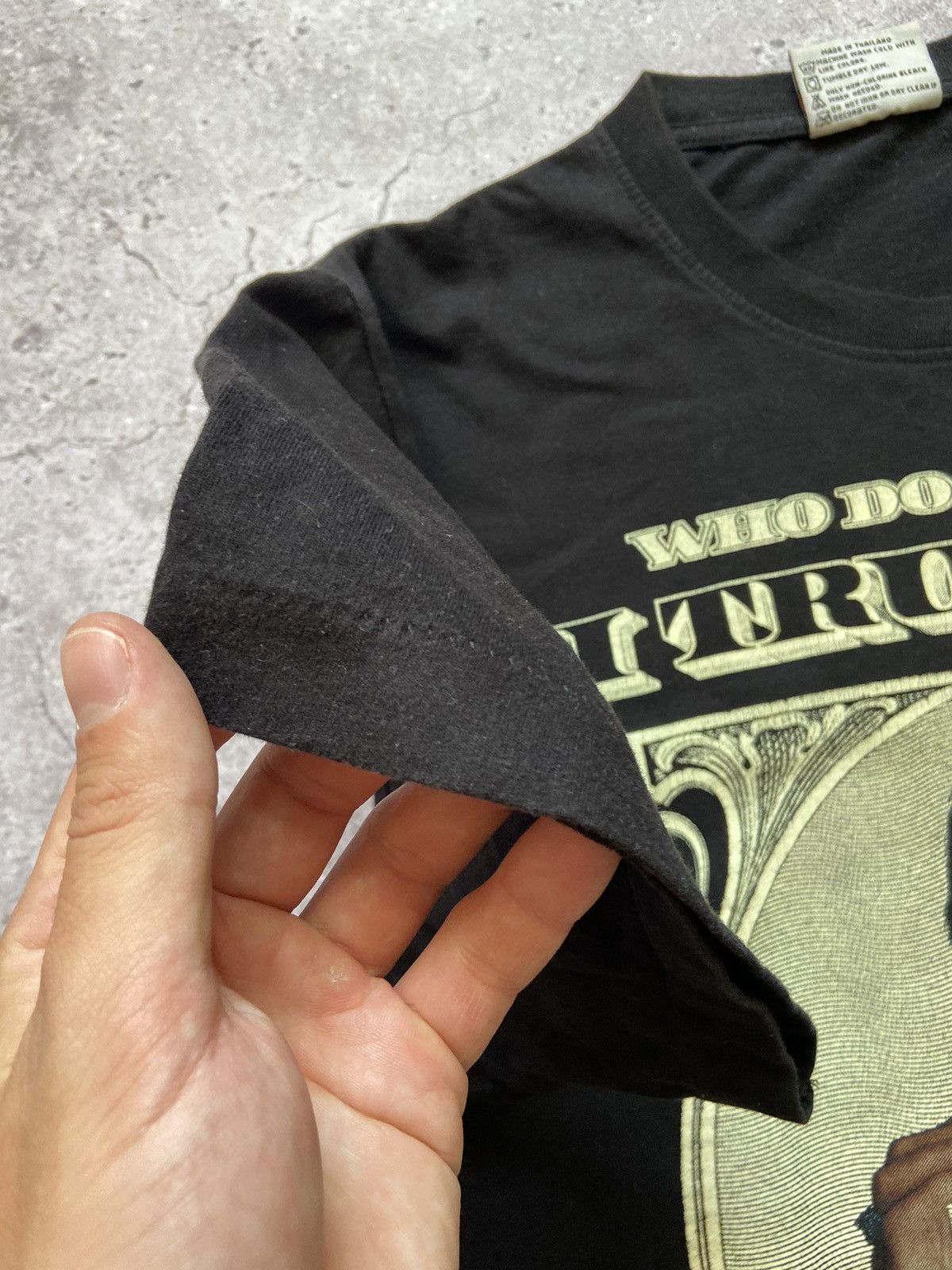 Other Scarface Vintage I trust Me vintage black logo t-shirt movie Size US L / EU 52-54 / 3 - 5 Thumbnail