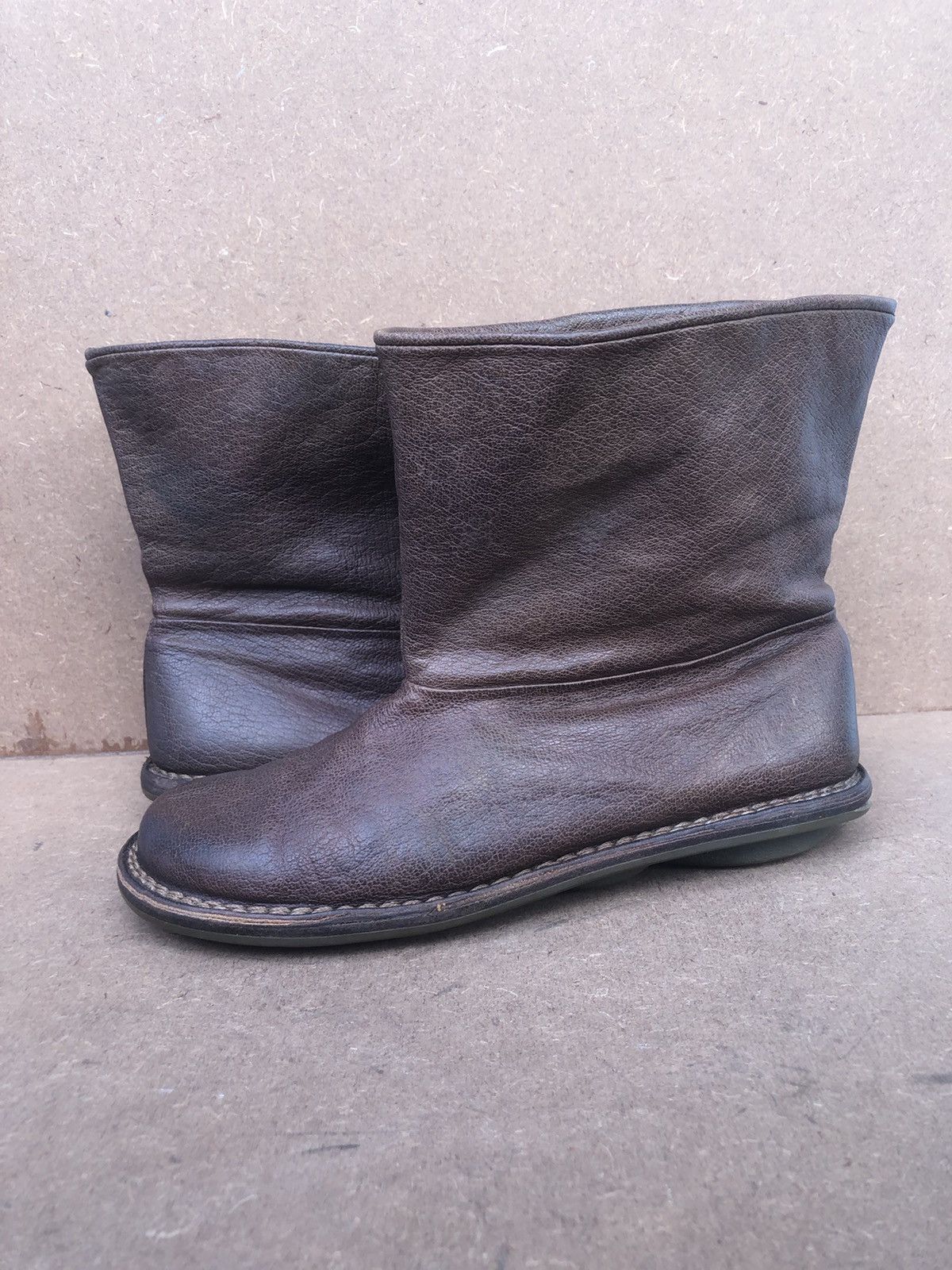 Trippen Trippen Brown Leather Women’s Boots Size 40 Size US 9 / IT 39 - 7 Thumbnail