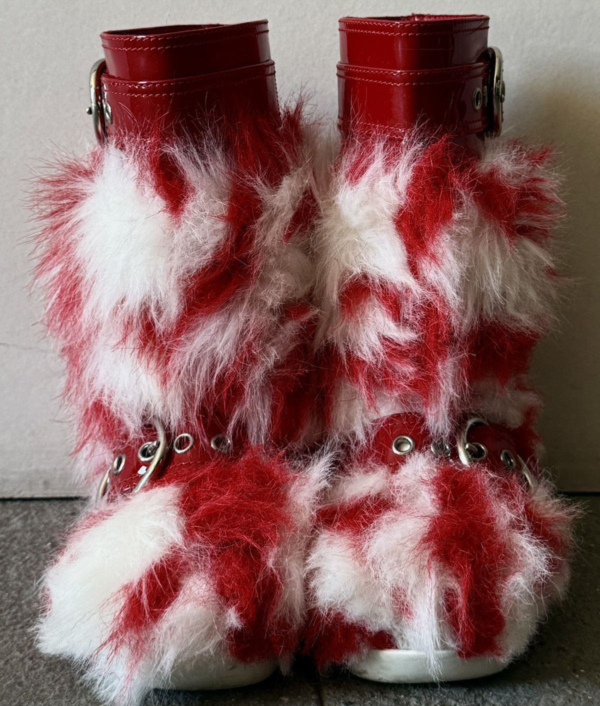 Miu Miu × Prada Miu Miu - Prada - FW2017 - Faux Fur Boots Size US 5 / IT 35 - 2 Thumbnail
