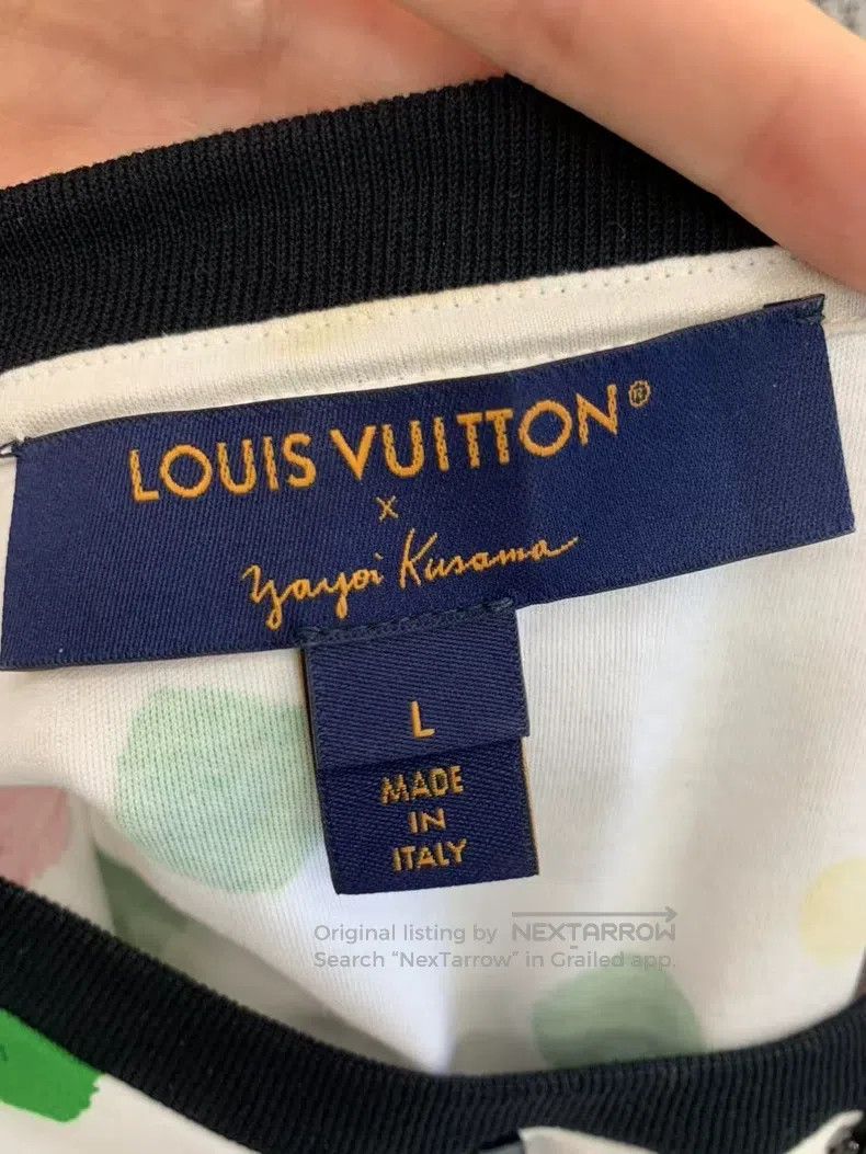Louis Vuitton Louis Vuitton Yayoi Kusama co-branded polka-dot T-shirt Size US L / EU 52-54 / 3 - 7 Thumbnail