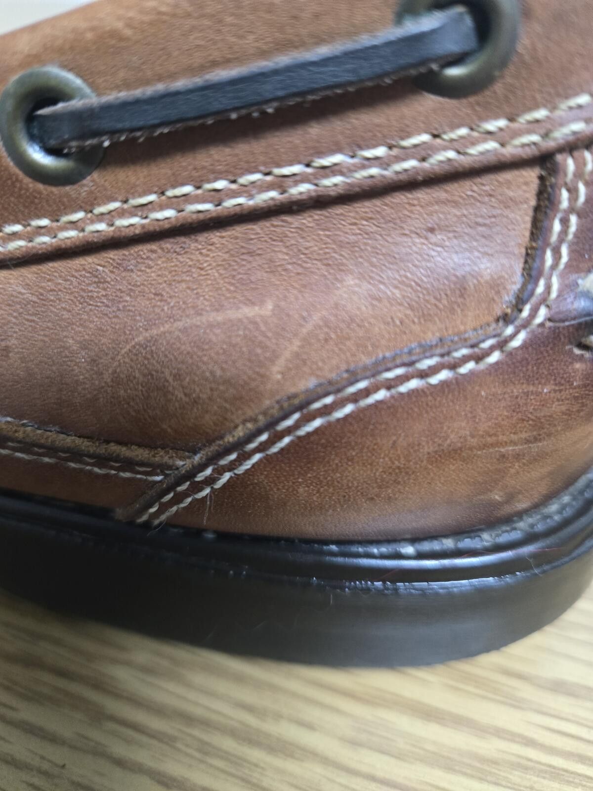 Bass Bass Brown Leather Loafers Kiltie Tassel Sz 9.5M 90s Preppy Size US 9.5 / EU 42-43 - 7 Thumbnail