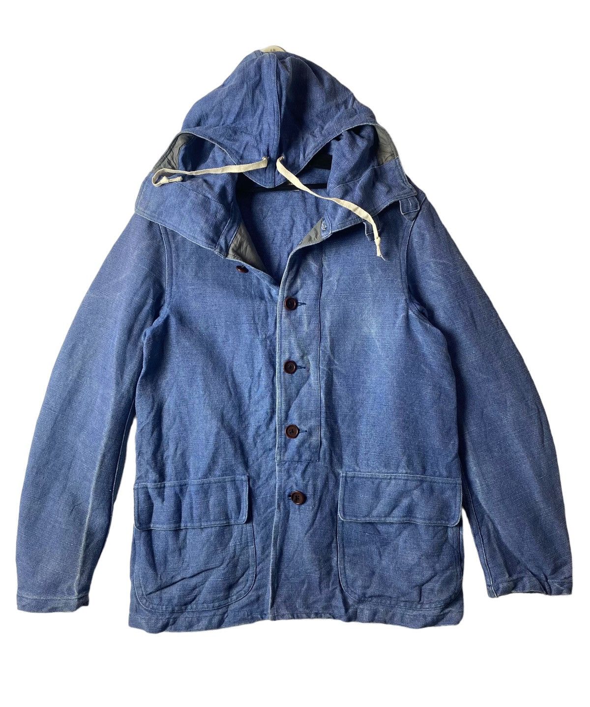 J.S. Homestead × Japanese Brand 2004 J.S Homestead Union Made japan workwear coat jacket Size US S / EU 44-46 / 1 - 2 Thumbnail