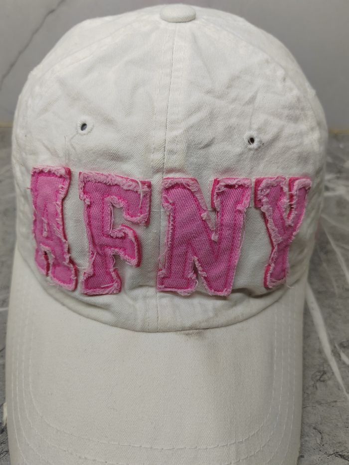 Japanese Brand Vintage AFNY Distressed Style Cap Hat Size ONE SIZE - 3 Thumbnail