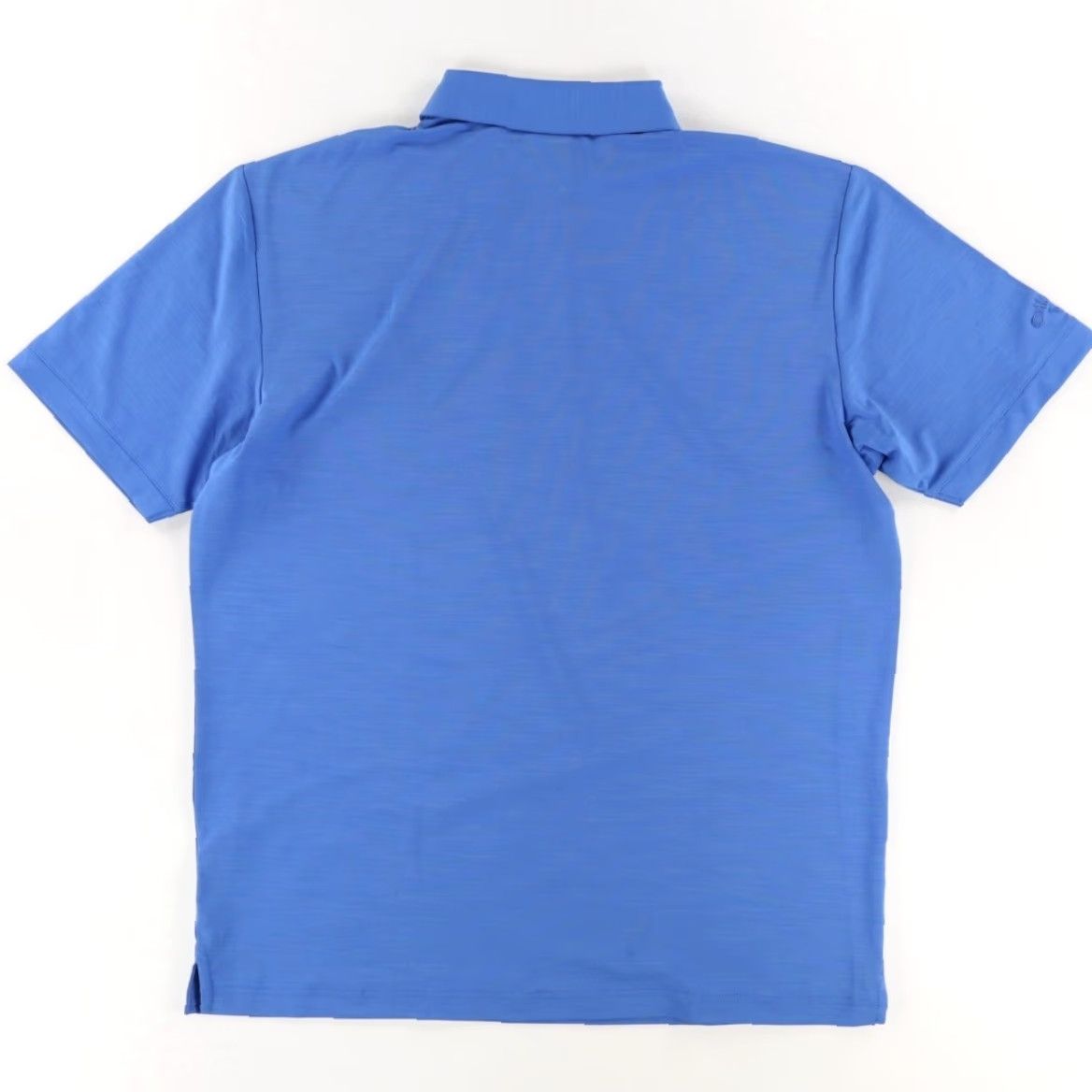 Callaway VINTAGE Callaway Dove Soap Stretch Polyester Solid Polo Shirt Blue Men's L Size US L / EU 52-54 / 3 - 4 Thumbnail