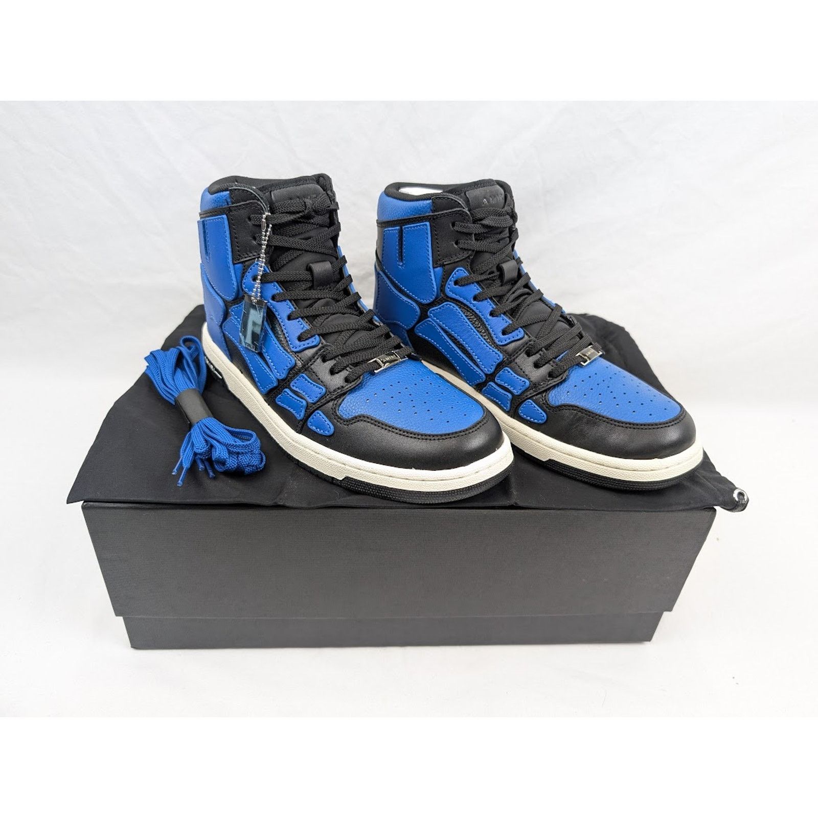 Amiri o1rshd1 Q:2 / Skel top hi / Skeleton high top Sneakers Size US 8 / EU 41 - 21 Thumbnail