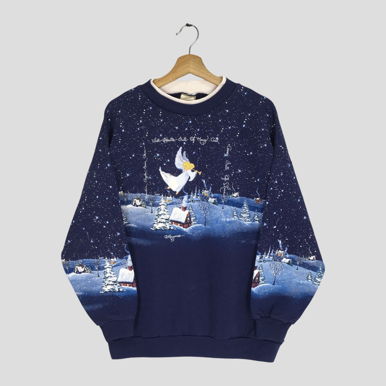 Artisan Lab Vintage 90's Artisans Blue Sweatshirt - 587 Size US L / EU 52-54 / 3 - 1 Thumbnail