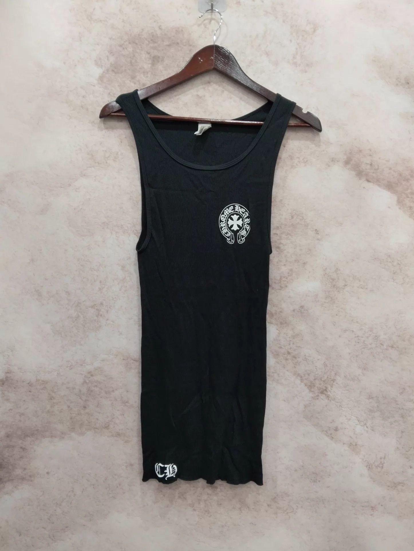 Chrome Hearts Chrome Hearts Horseshoe Cross Tank Top 95 New Size L / US 10 / IT 46 - 1 Thumbnail