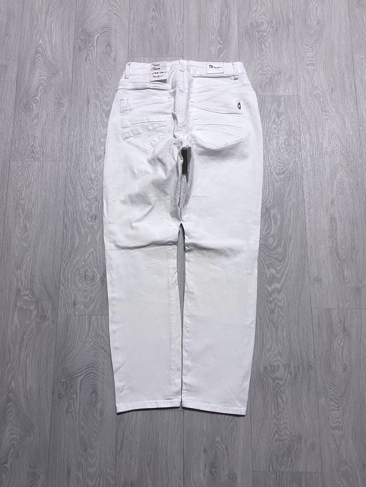 Pepe Jeans NWT Women’s Pepe Jeans Frieda Tapered Regular Stitched Denim Size 28" / US 6 / IT 42 - 2 Thumbnail