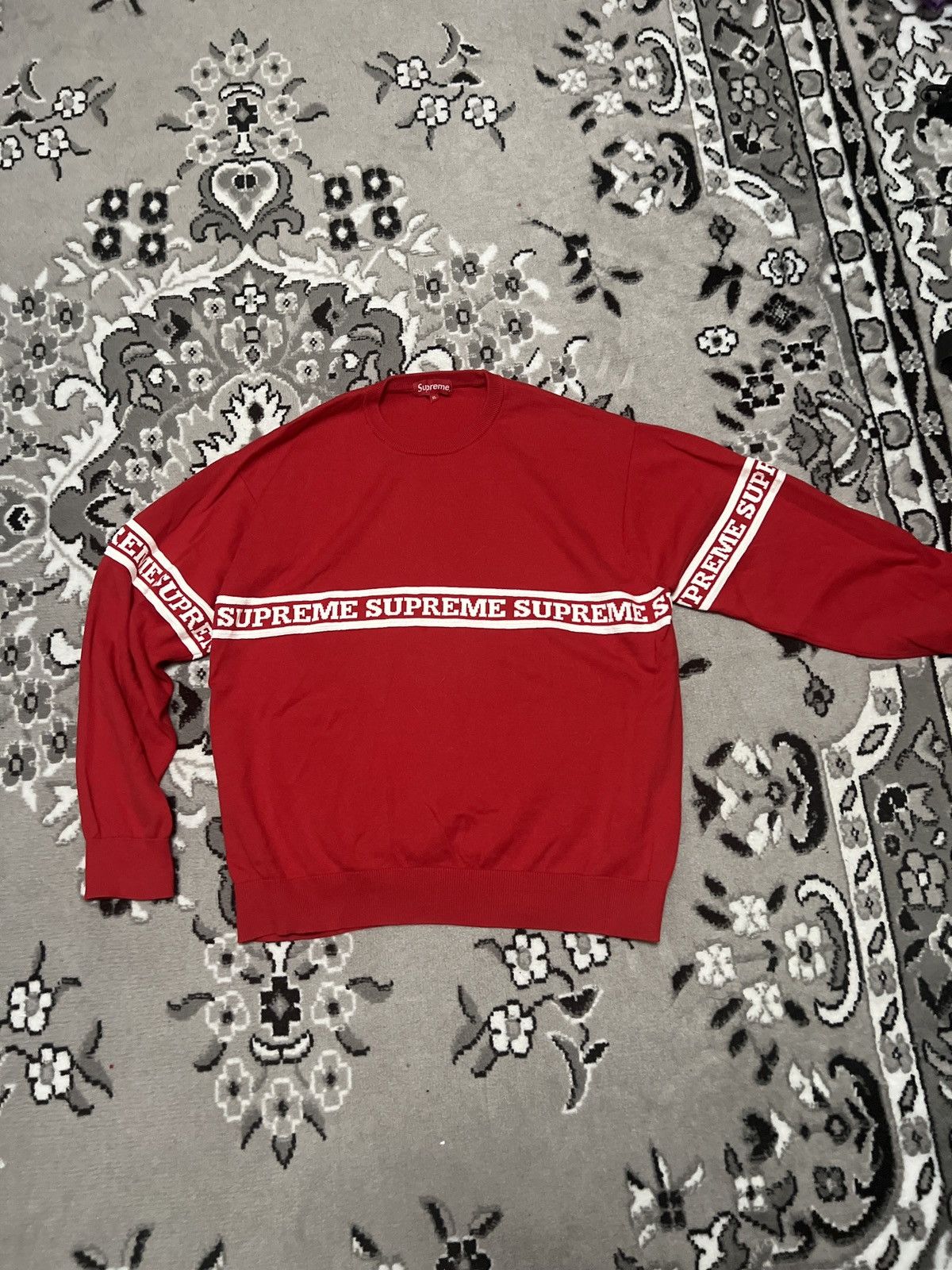 image of Supreme Crew in Red, Men's (Size XL)