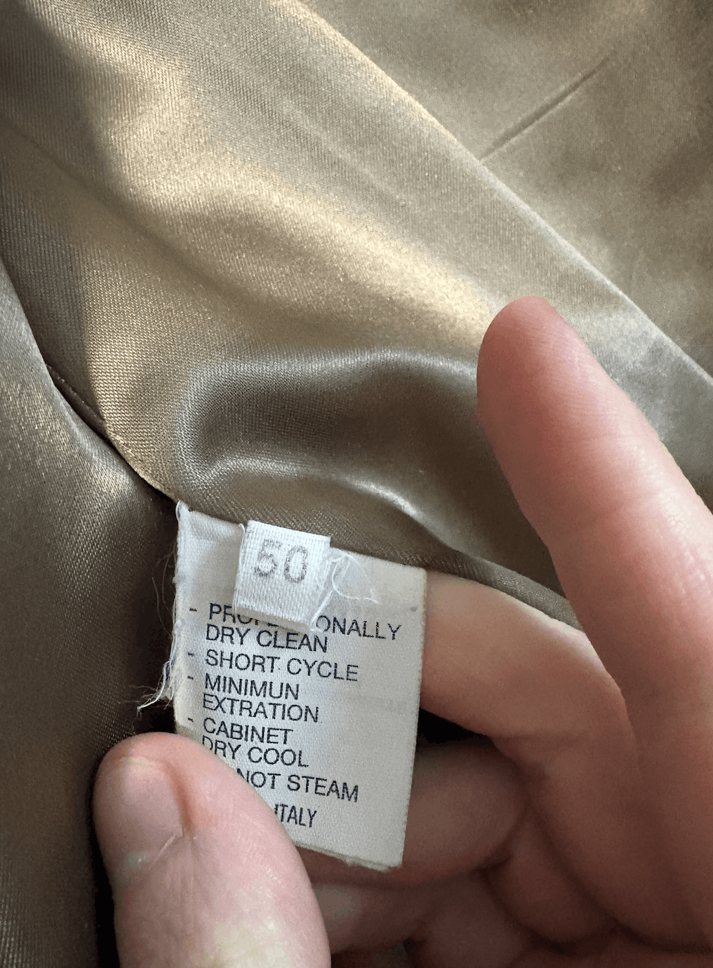 Giorgio Armani 90s a milano borgonuovo 21 blazer jacket vintage cotton Size 40R - 4 Thumbnail