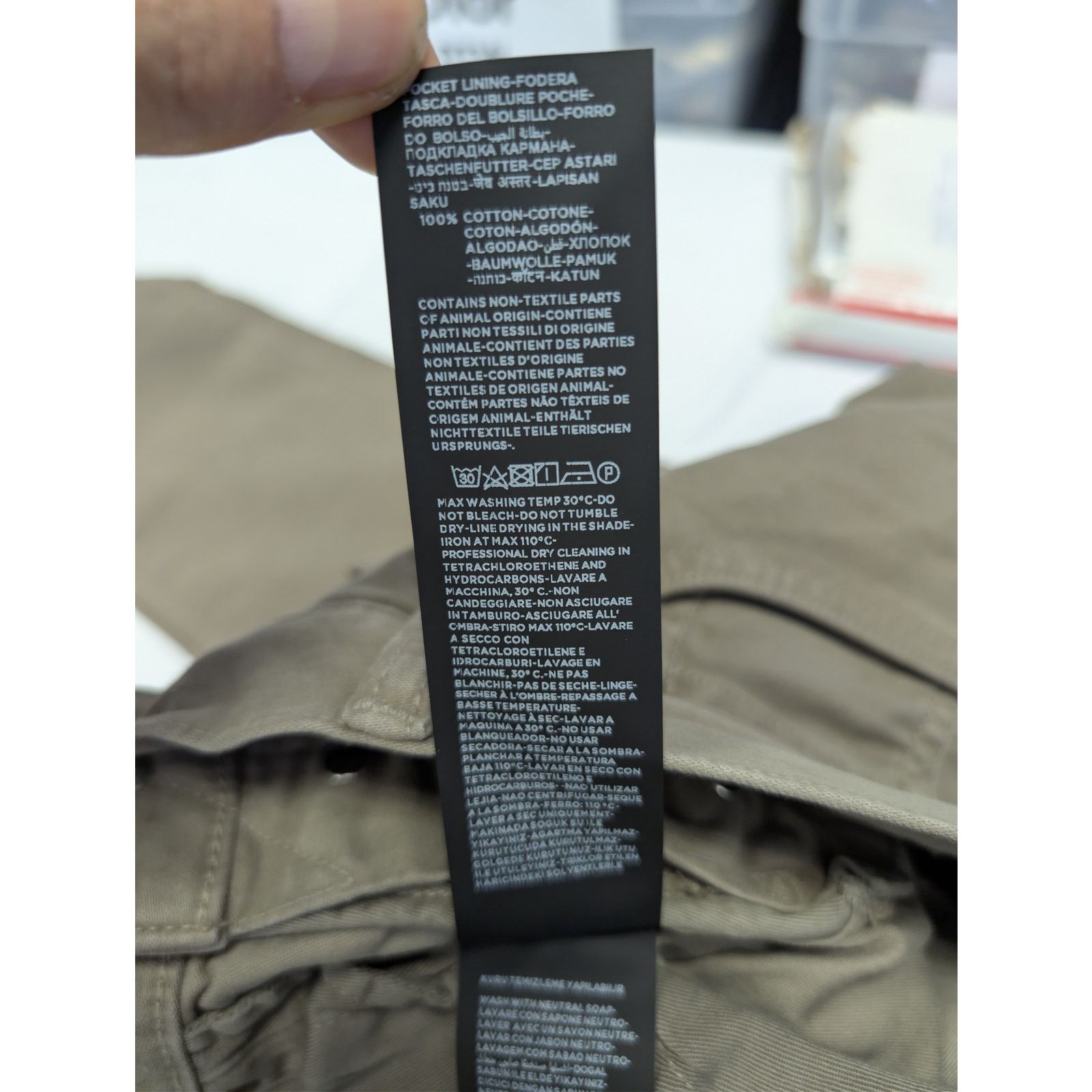 Tom Ford o1rshd1 Slim Denim Jeans in Khaki Size US 36 / EU 52 - 17 Thumbnail
