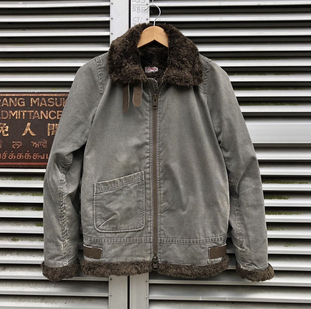 Johnbull Vintage 90s John Bull Kojima Japan B-3 Jacket B3 Shearling Size US S / EU 44-46 / 1 - 4 Thumbnail