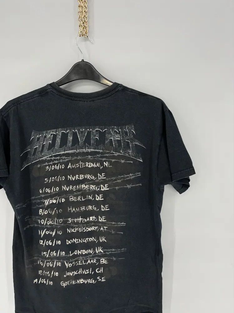 Band Tees Vintage y2k HELLYEAH stamdede tour 2010 Band Rock Tee Size US M / EU 48-50 / 2 - 13 Thumbnail