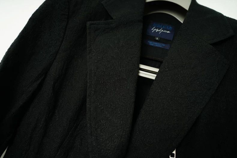 Yohji Yamamoto Yohji Yamamoto Yohji Yamamoto Embroidered Blazer Jacket Size US M / EU 48-50 / 2 - 3 Thumbnail