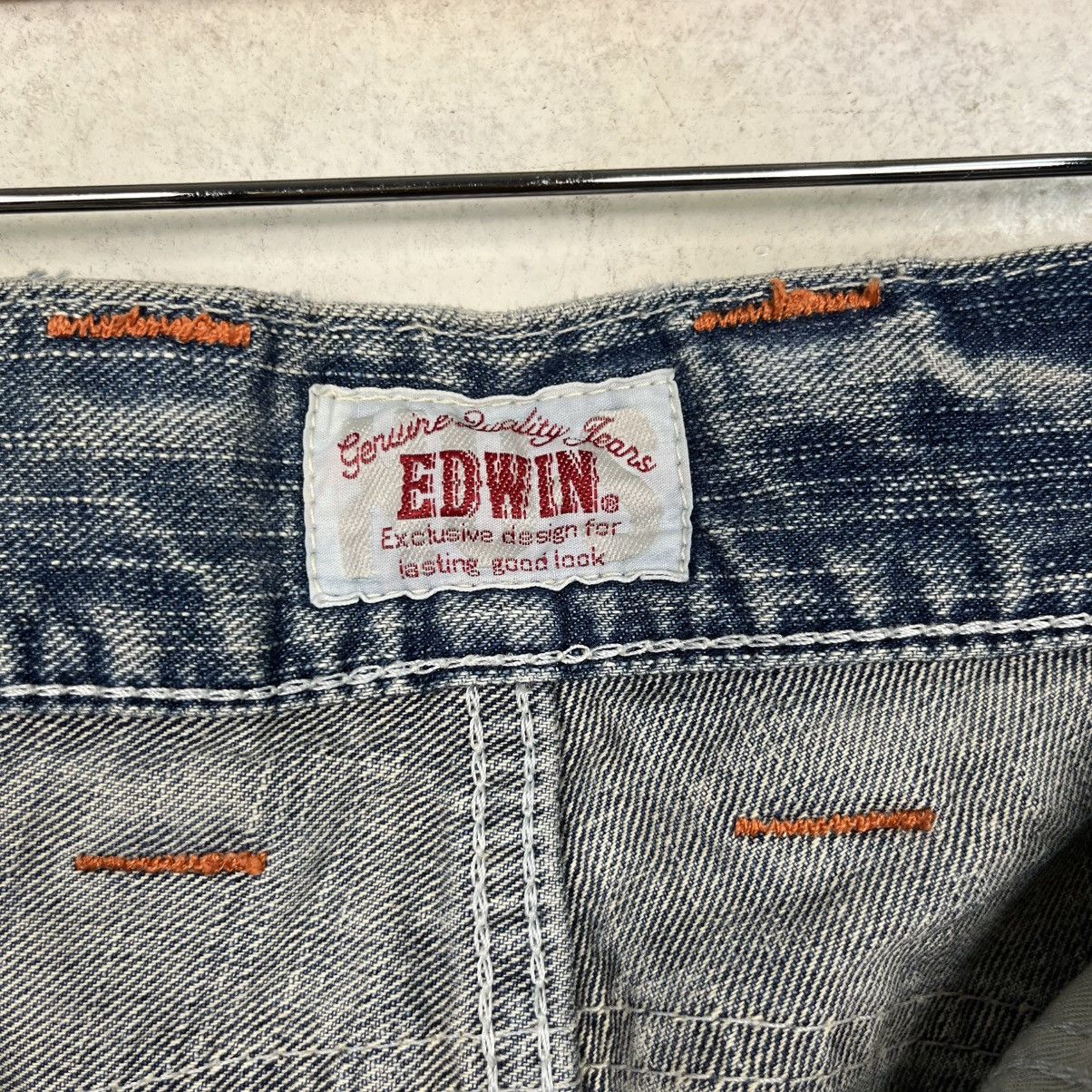 Edwin Vintage Edwin Distressed Workwear Denim Jeans Size US 34 / EU 50 - 12 Thumbnail