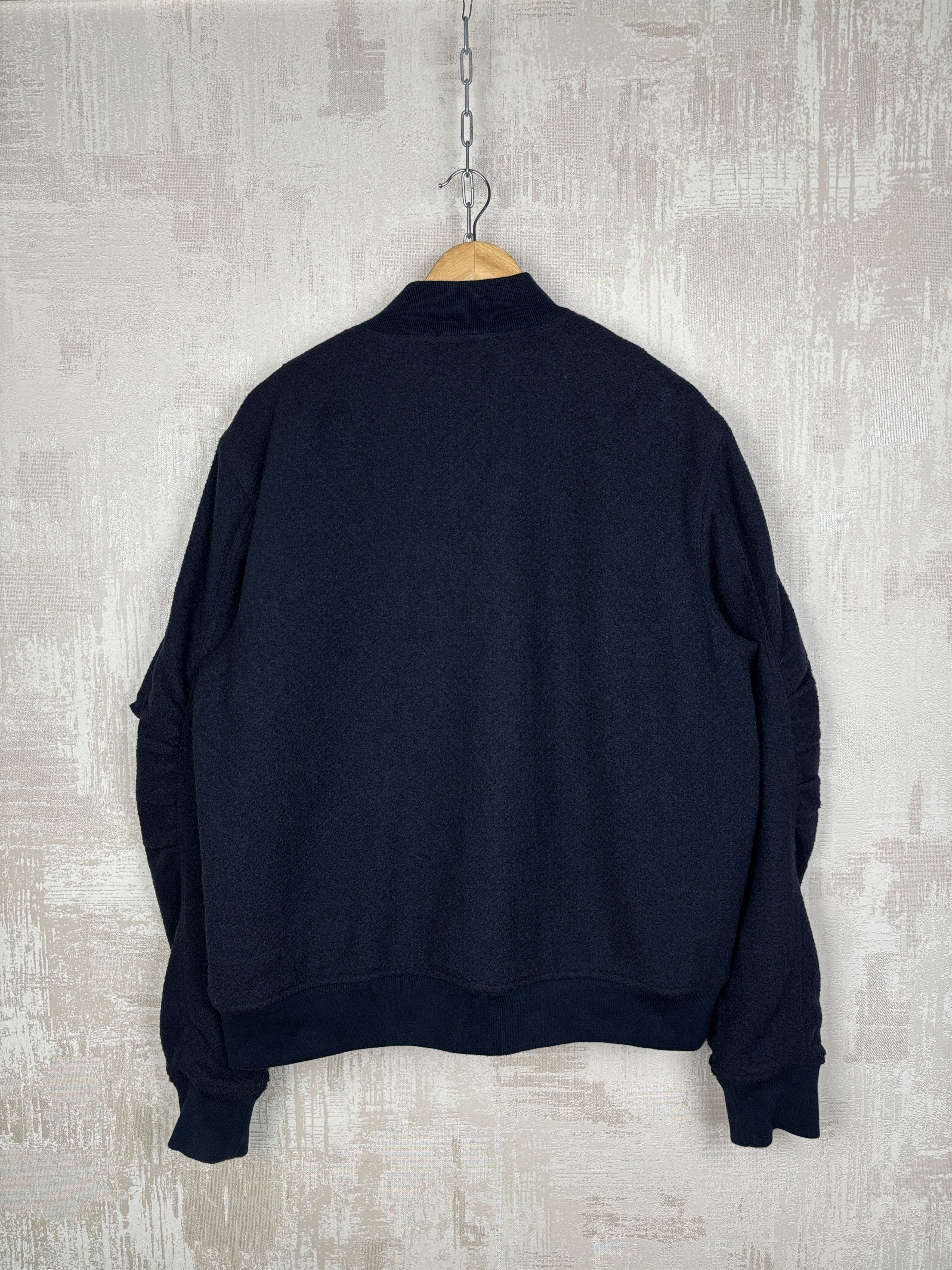 Universal Works Universal Works Wool Blend Bomber Navy Blue Size US L / EU 52-54 / 3 - 16 Thumbnail