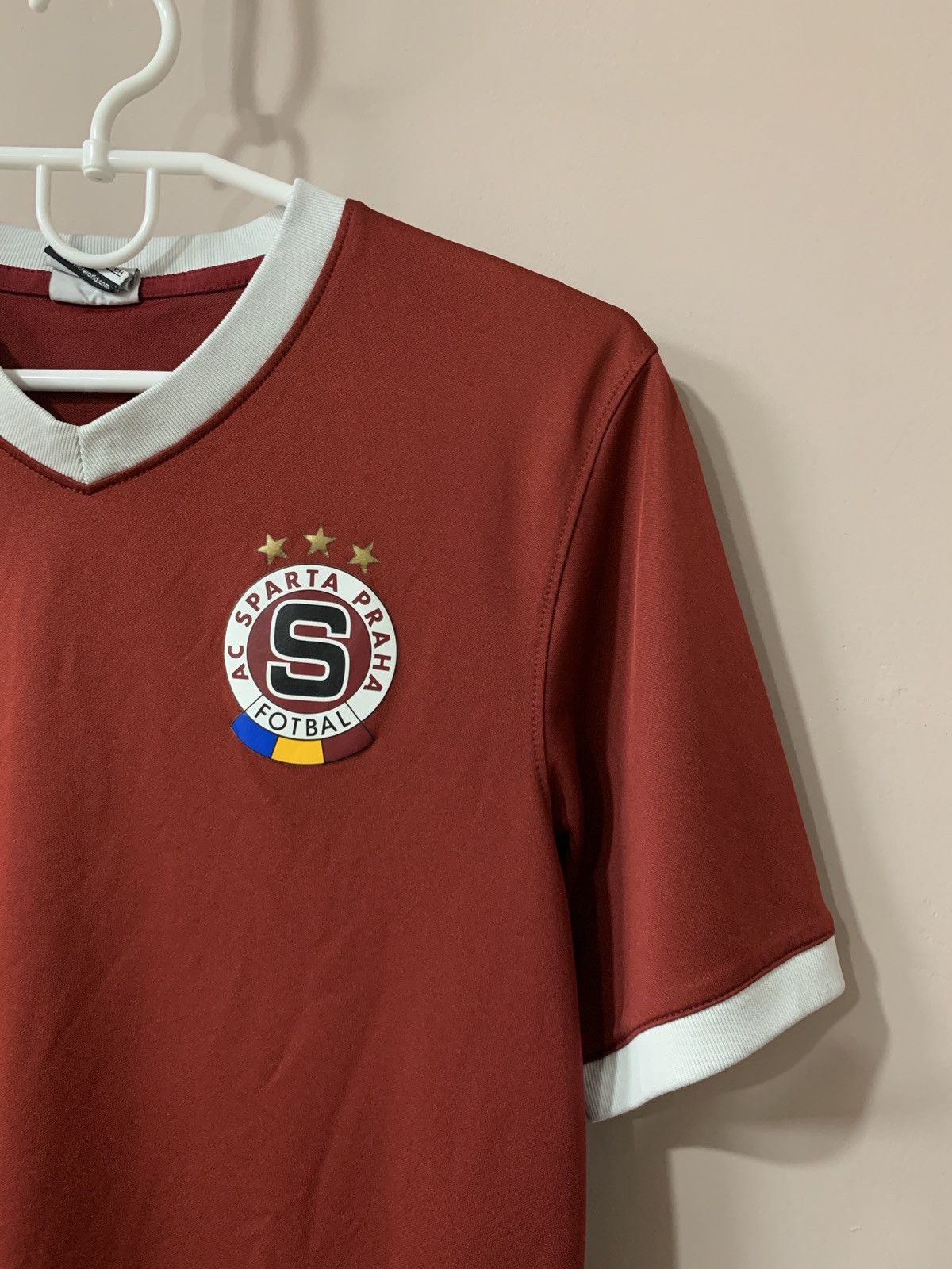 Nike Sparta Praha 2014 Home Football Shirt Nike Soccer Jersey S Size US S / EU 44-46 / 1 - 4 Thumbnail