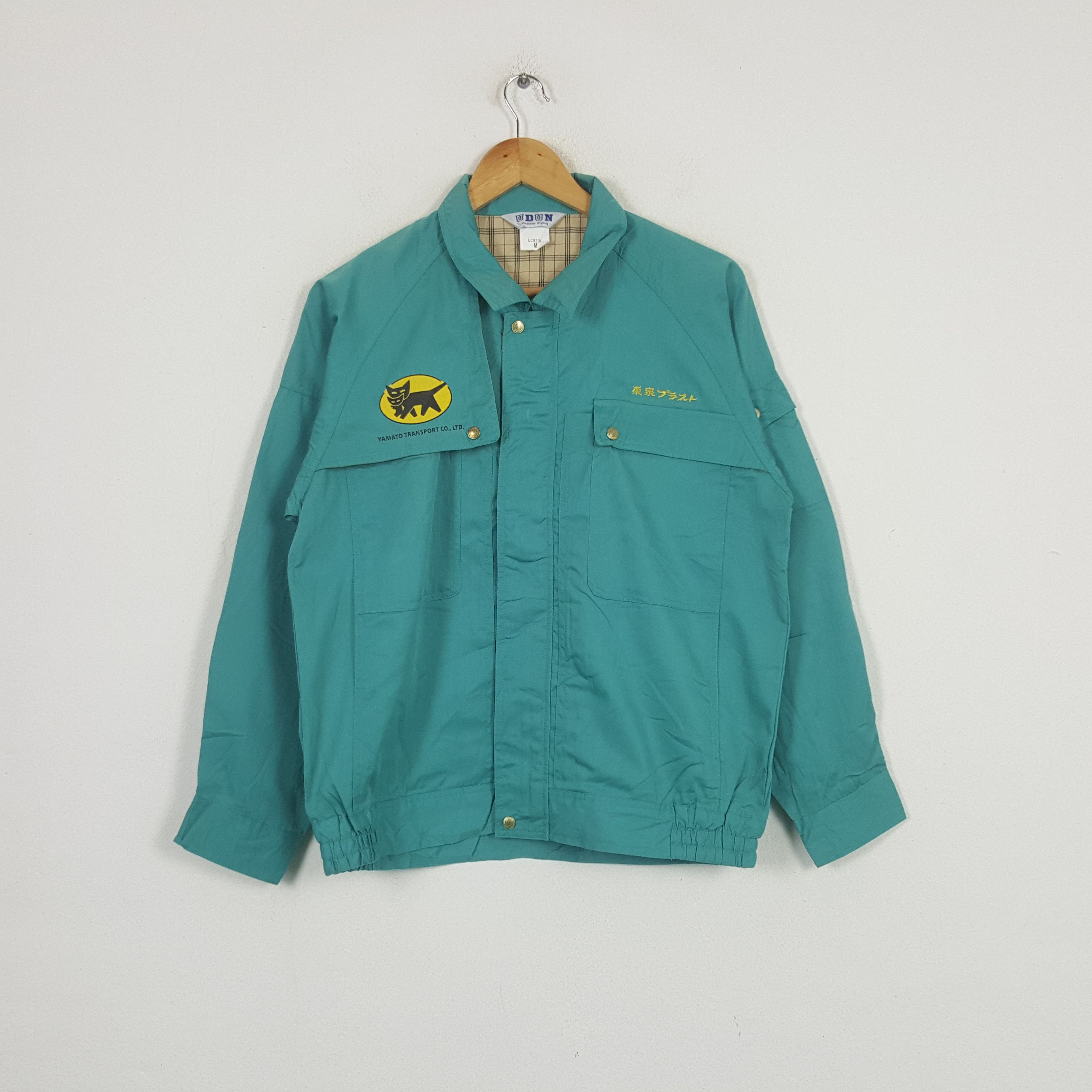 Japanese Brand × Vintage Vintage Yamato Transport Japan Brand Uniform Jacket C283N13 Size US M / EU 48-50 / 2 - 3 Thumbnail