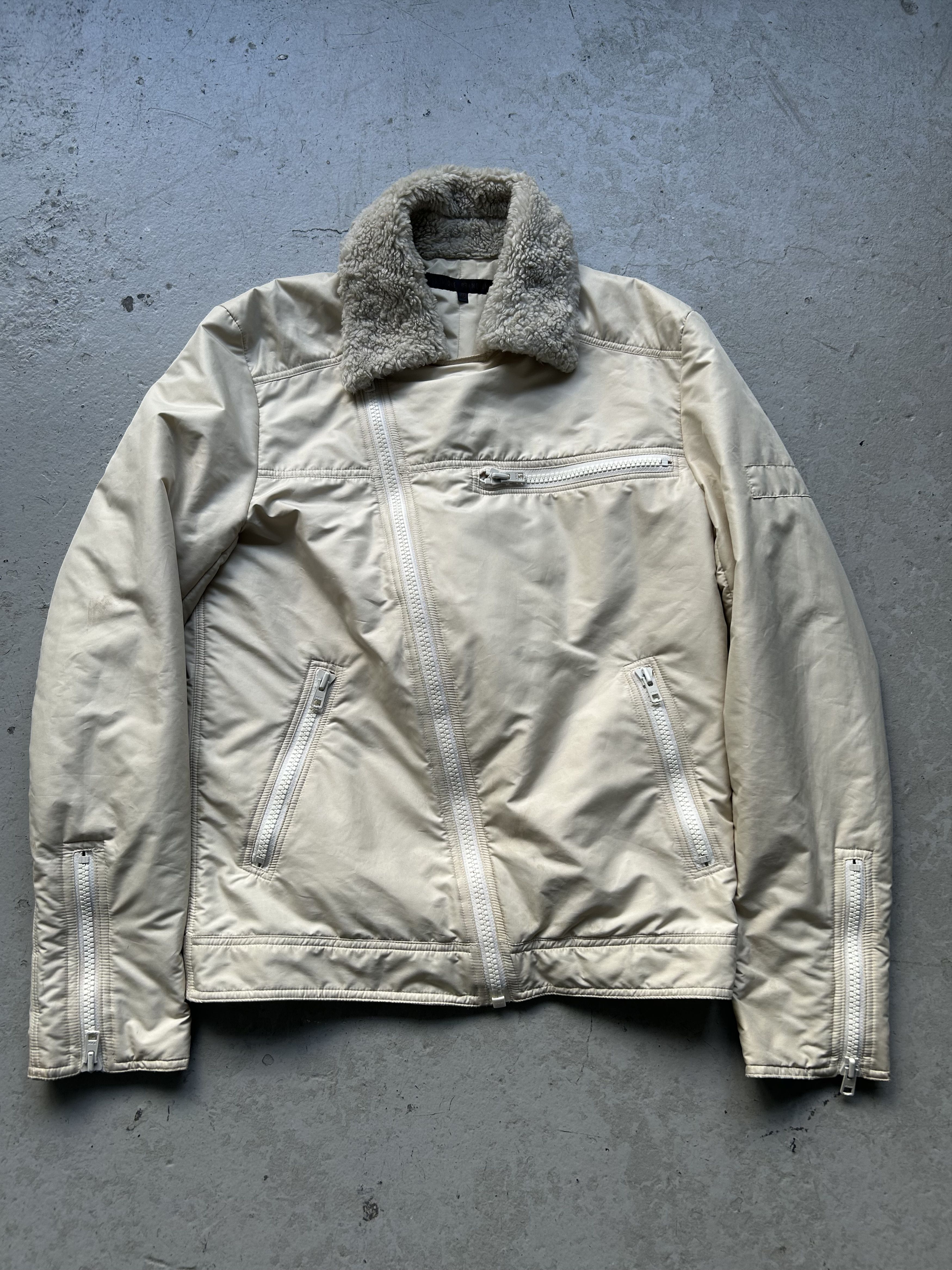 Veronique Branquinho A/W 04 “Twin Peaks” Cord Knit Moto Jacket