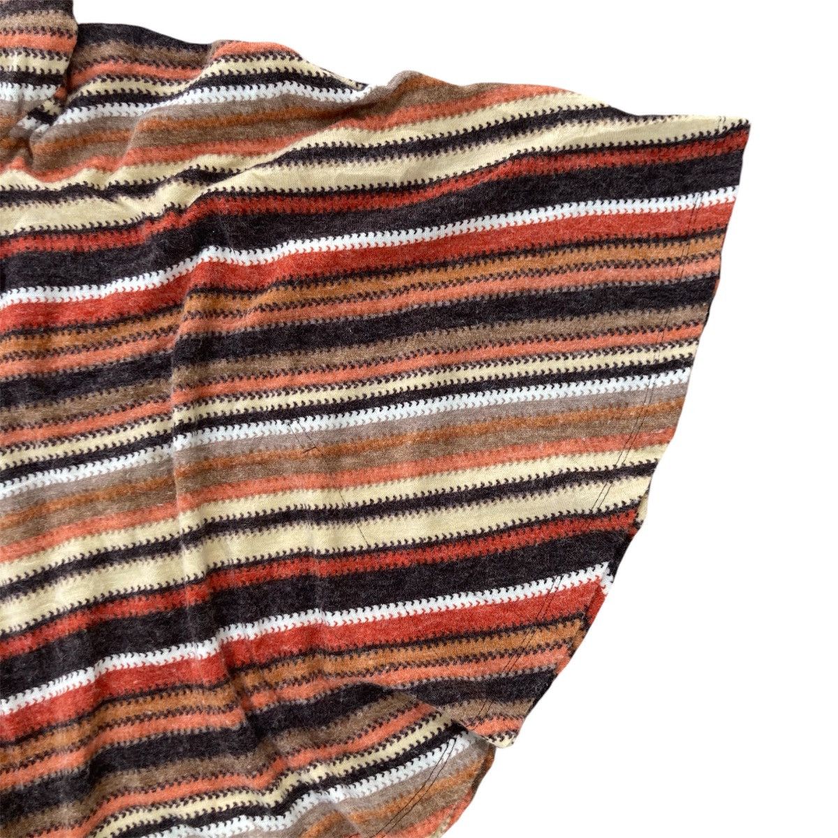 If Six Was Nine × Japanese Brand Stripes Hoodie Rivet And Surge Poncho Size US M / EU 48-50 / 2 - 4 Thumbnail