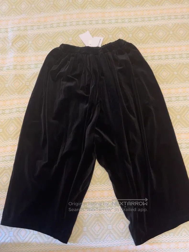 Other Comme Des Garcons size XS Velvet drawstring balloon pants Size 23" - 1 Thumbnail