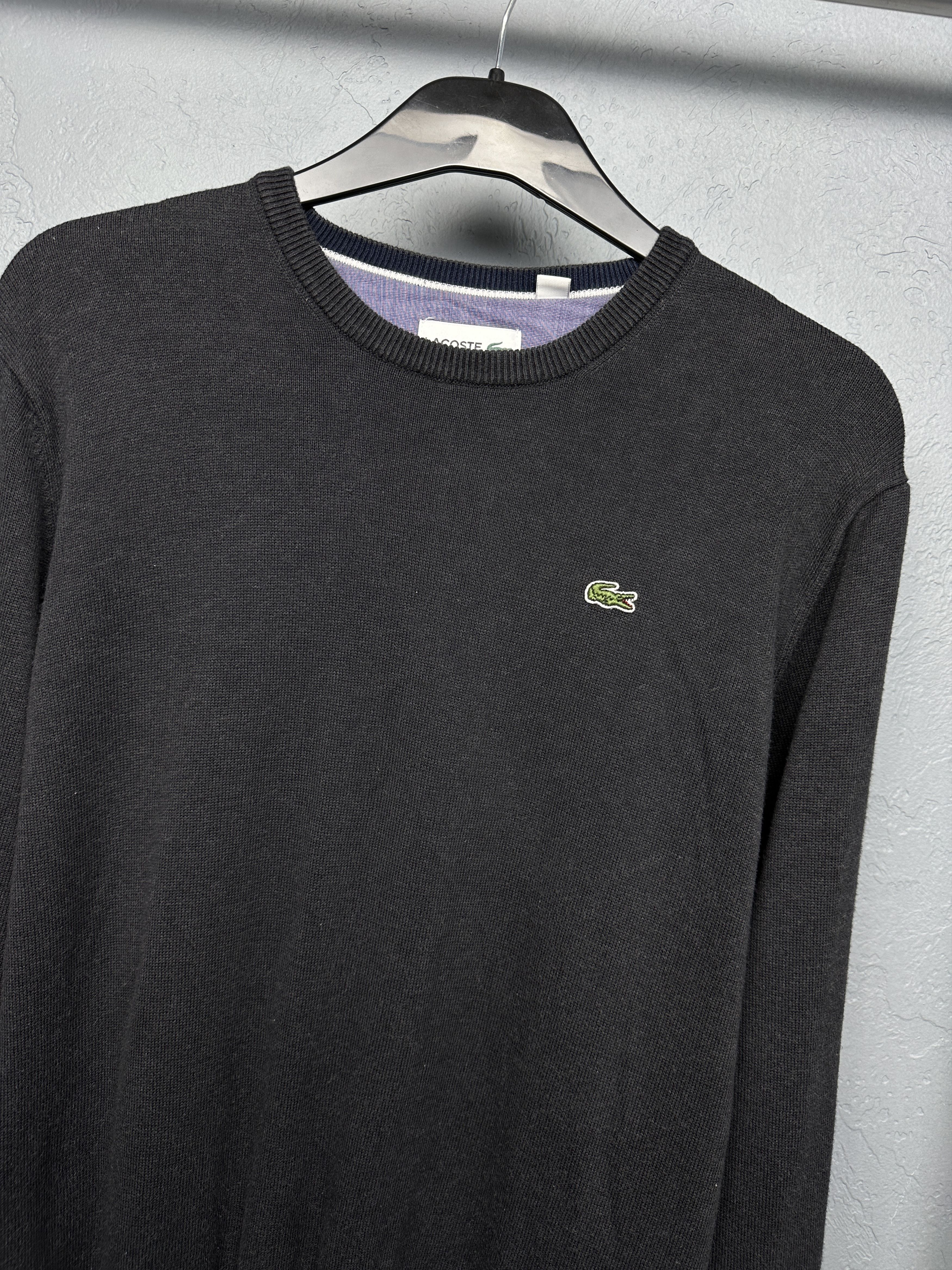 Lacoste Lacoste Mens Crew Neck Sweater Size US L / EU 52-54 / 3 - 2 Thumbnail