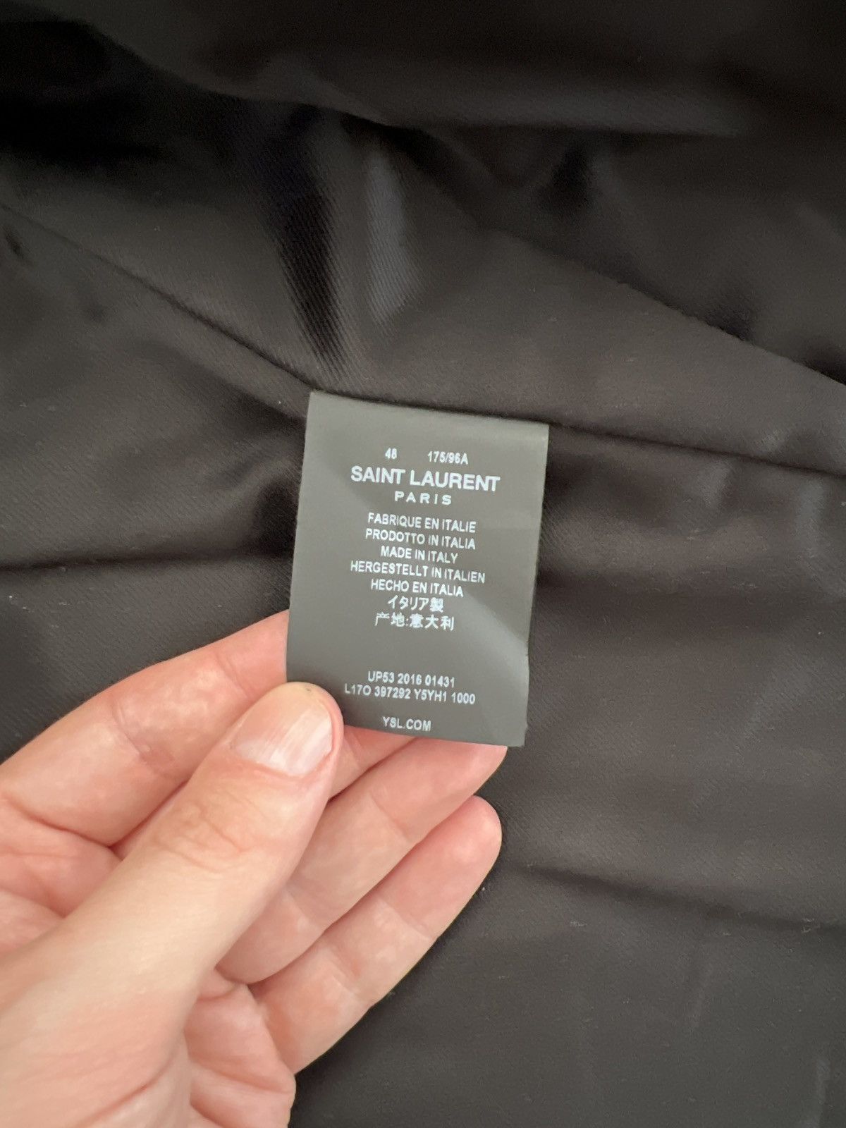 Saint Laurent Paris Saint Laurent Paris L17 Leather Jacket size 48 from 2018 Size US M / EU 48-50 / 2 - 7 Thumbnail