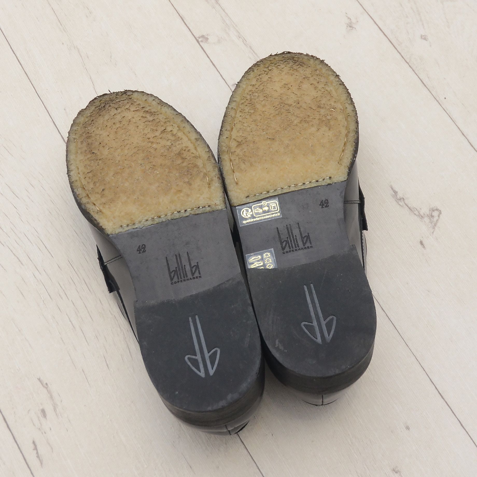 Billi Bi Billi Bi Copenhagen EU 42 Leather Loafers Slip-On Shoes Size US 12 / IT 42 - 17 Thumbnail