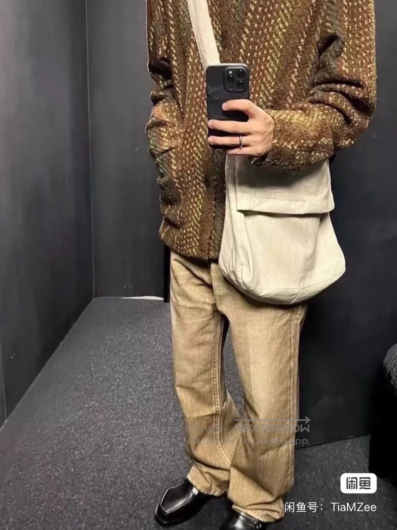 Our Legacy Our Legacy Brown woven wool coat Size US S / EU 44-46 / 1 - 8 Thumbnail