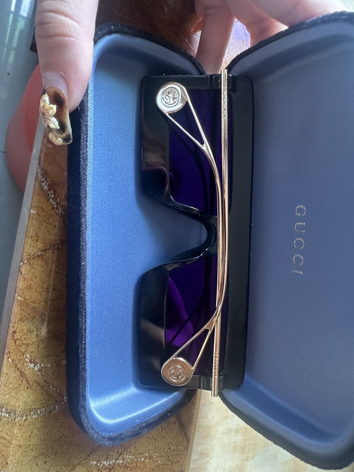 Gucci Gucci runway sunglasse Size ONE SIZE - 4 Thumbnail