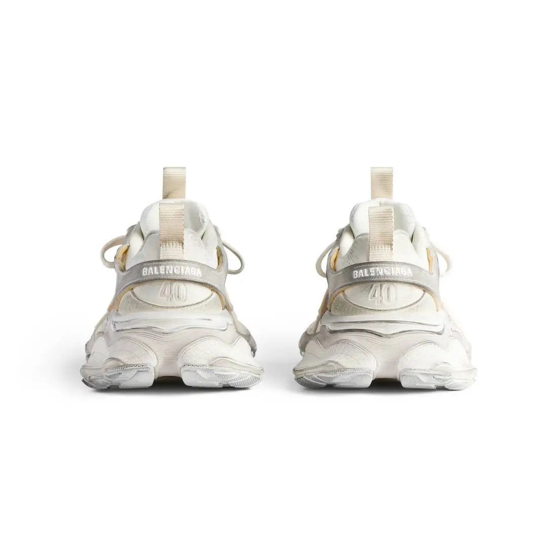 Balenciaga o1la1rc1a0425 Cargo Sneakers in Beige/White Size US 7 / EU 40 - 5 Thumbnail