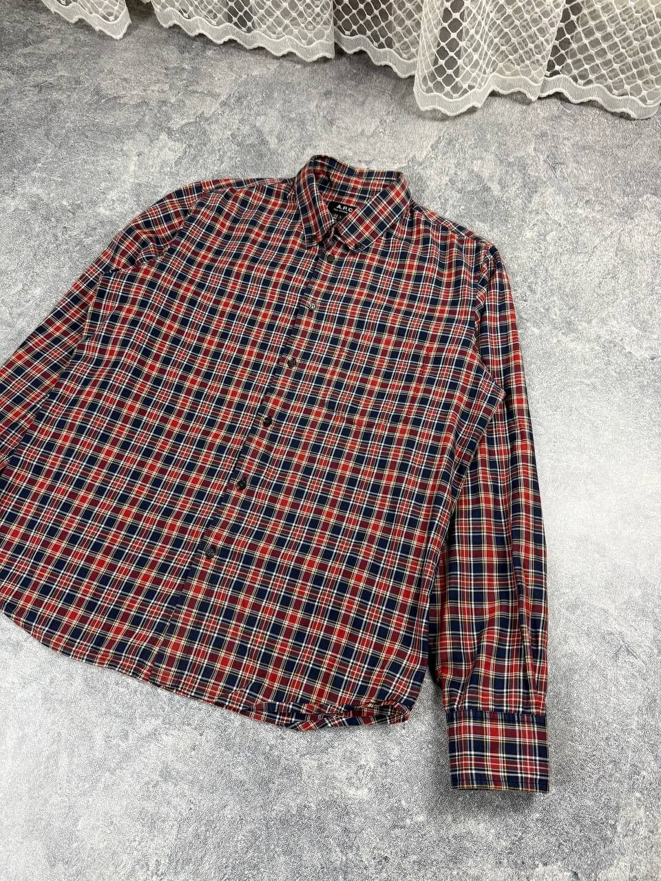 A.P.C. APC Shirt Size US L / EU 52-54 / 3 - 2 Thumbnail