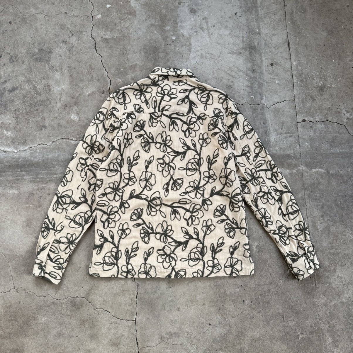 ONLY & SONS Only & Sons Knited Flowers Button Up Shirt Jacquemus Size US L / EU 52-54 / 3 - 2 Thumbnail