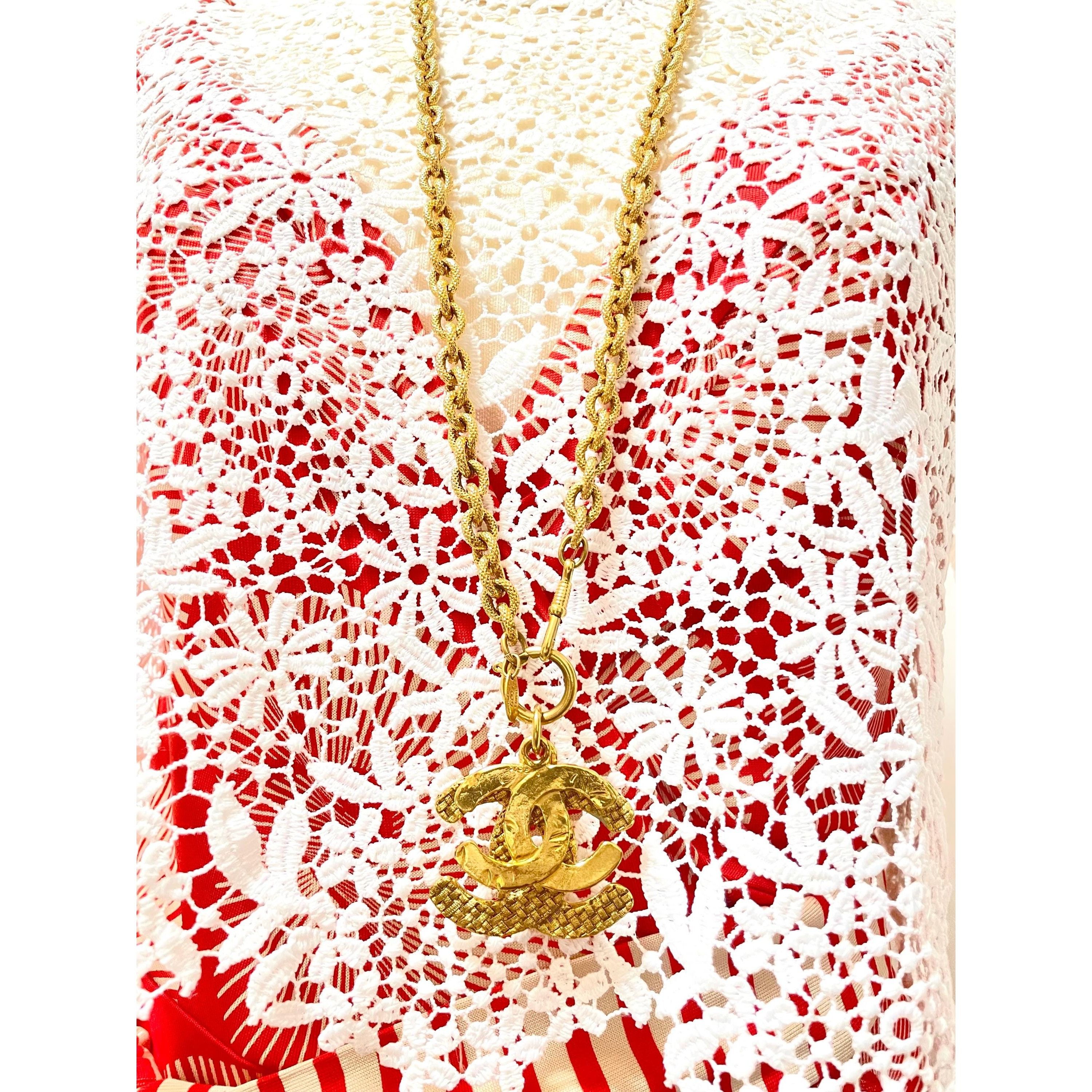 Chanel Vintage CHANEL heavy chain necklace with large and small cc Size ONE SIZE - 3 Thumbnail