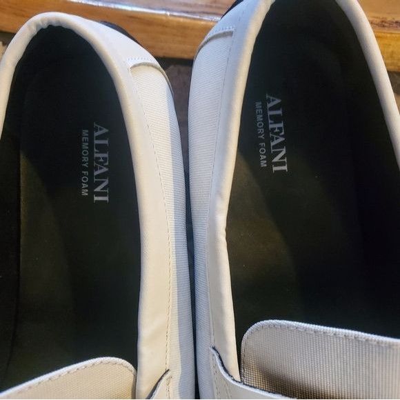 Alfani Alfani White Sz. 11 Slipon Loafer Size US 11 / EU 44 - 8 Thumbnail