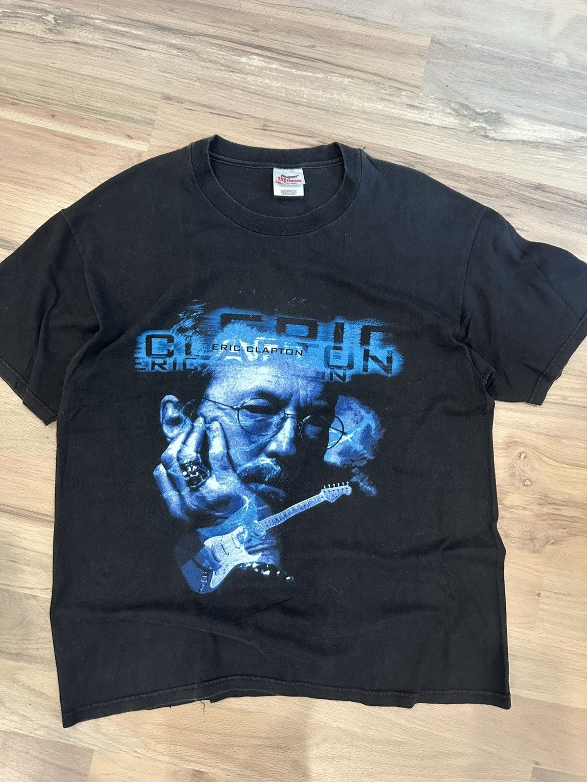 Band Tees Vintage 1998 Eric Clapton World Tour Shirt Hanes Large Size US L / EU 52-54 / 3 - 1 Thumbnail