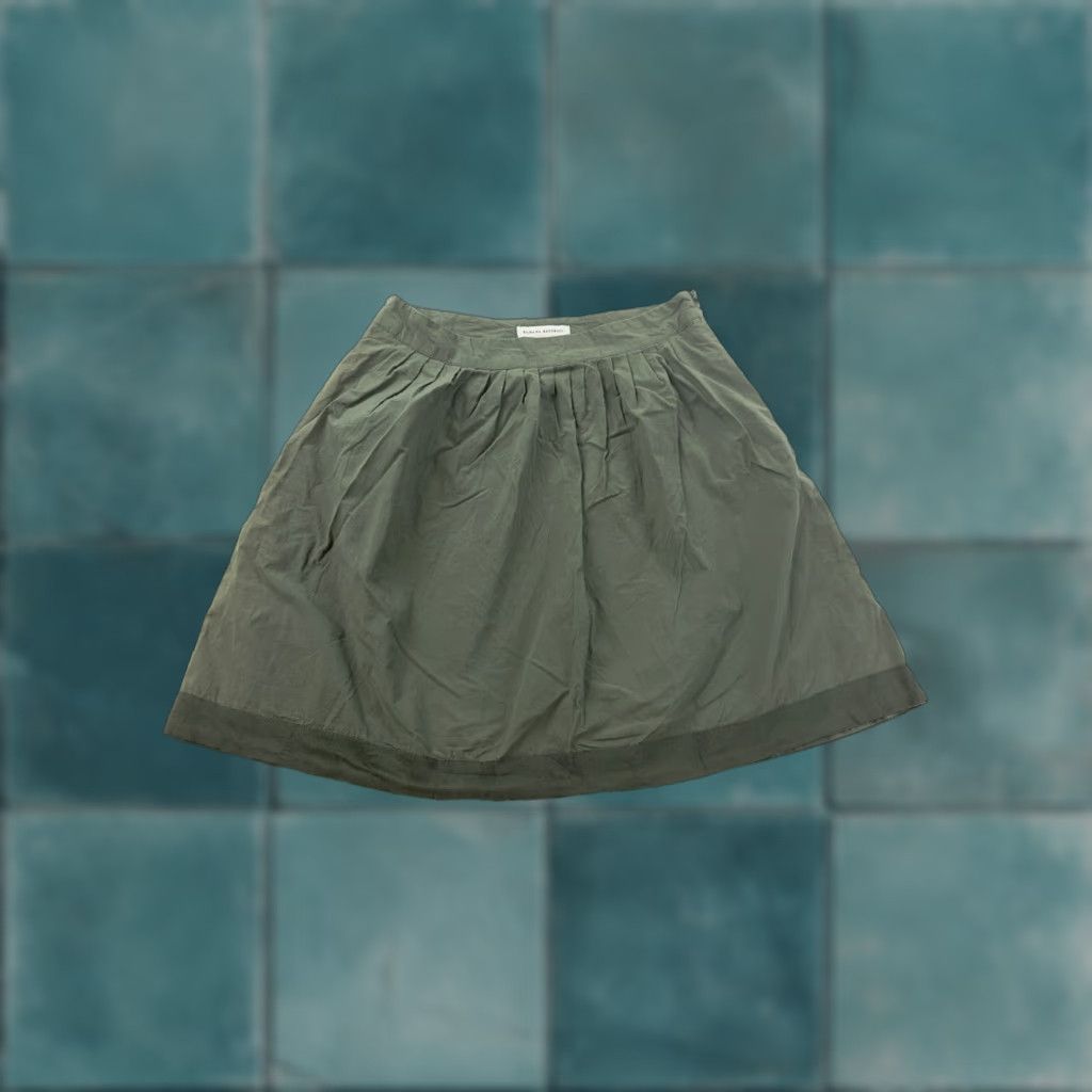 Banana Republic Banana Republic Skirt Women Regular Size 0 Army Green Mini Slit/Slash Pocket Fall - Mens? Wait. Size 25" / US 0 / IT 36 - 1 Thumbnail